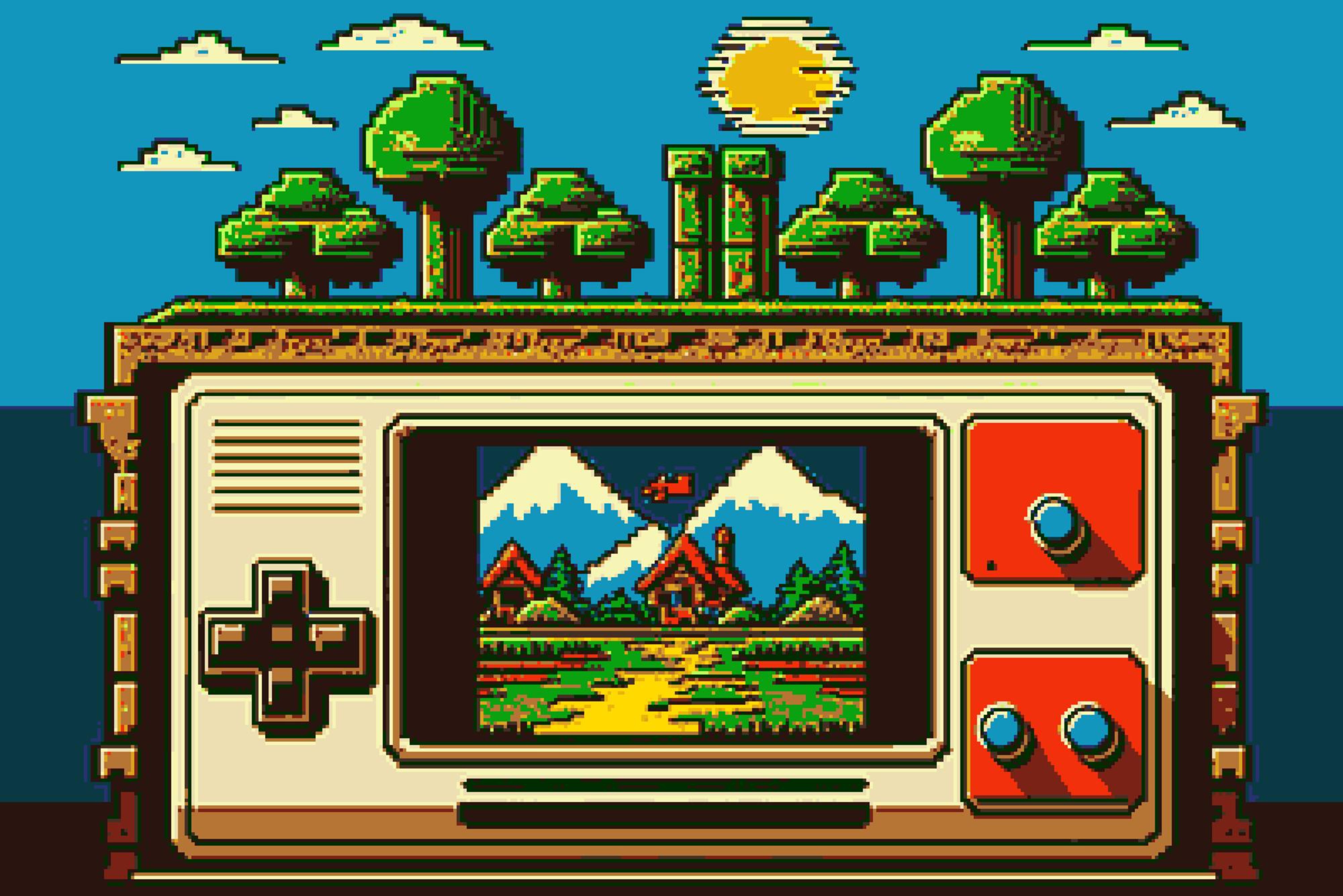 jogo retro consola