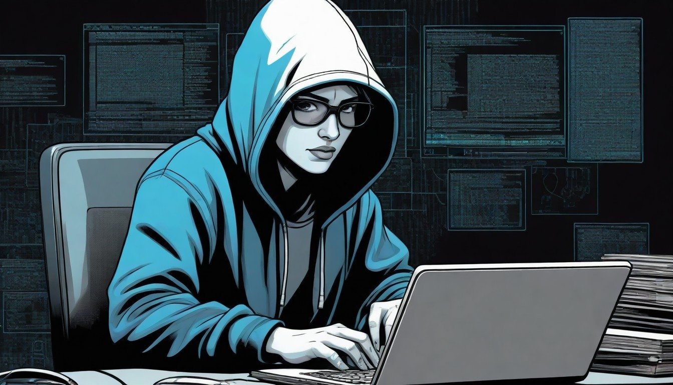 hacker em computador