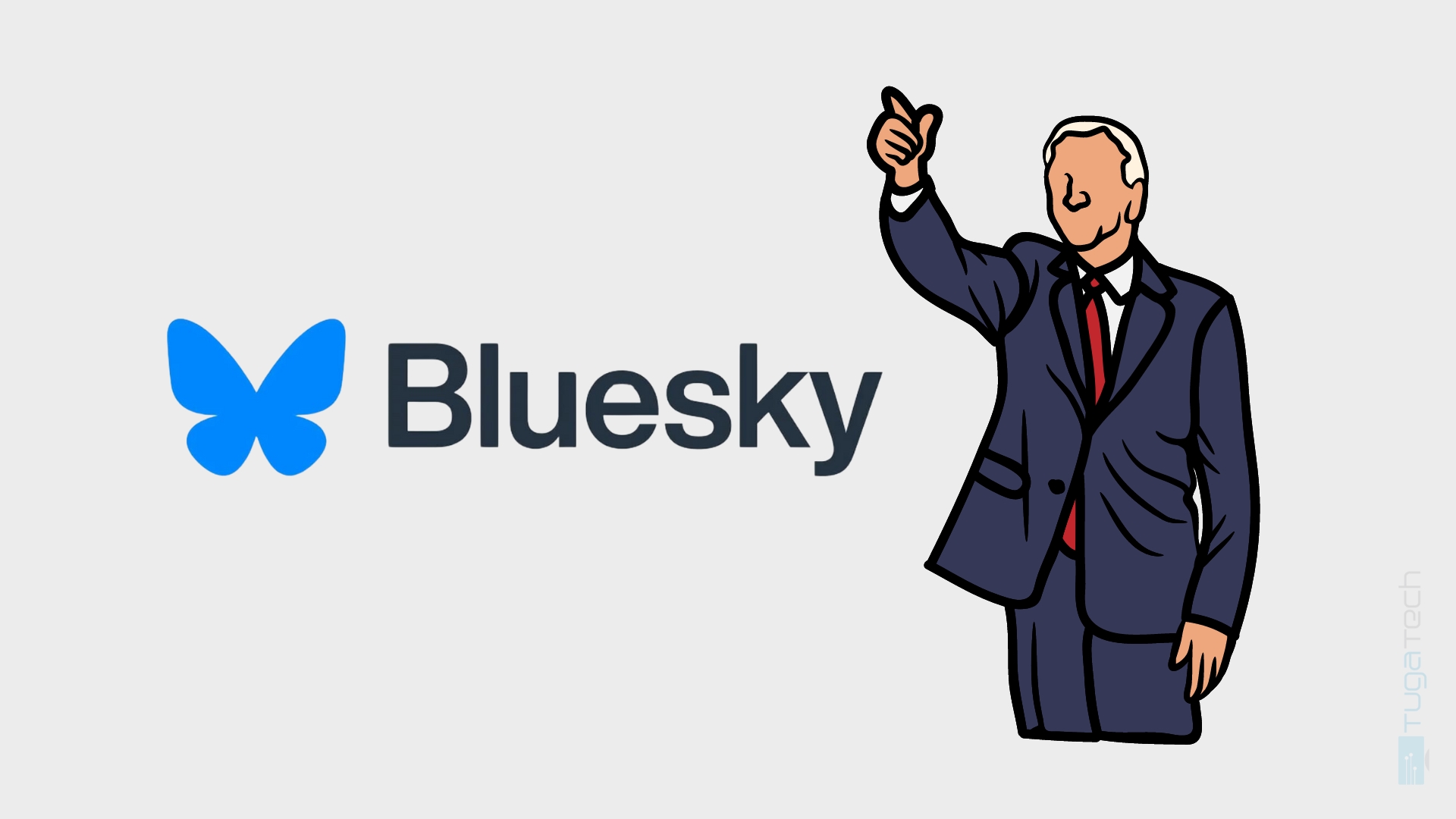 Bluesky com político