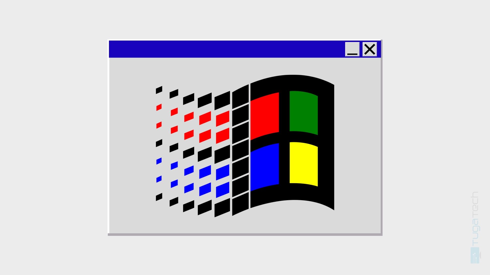 logo antigo do Windows