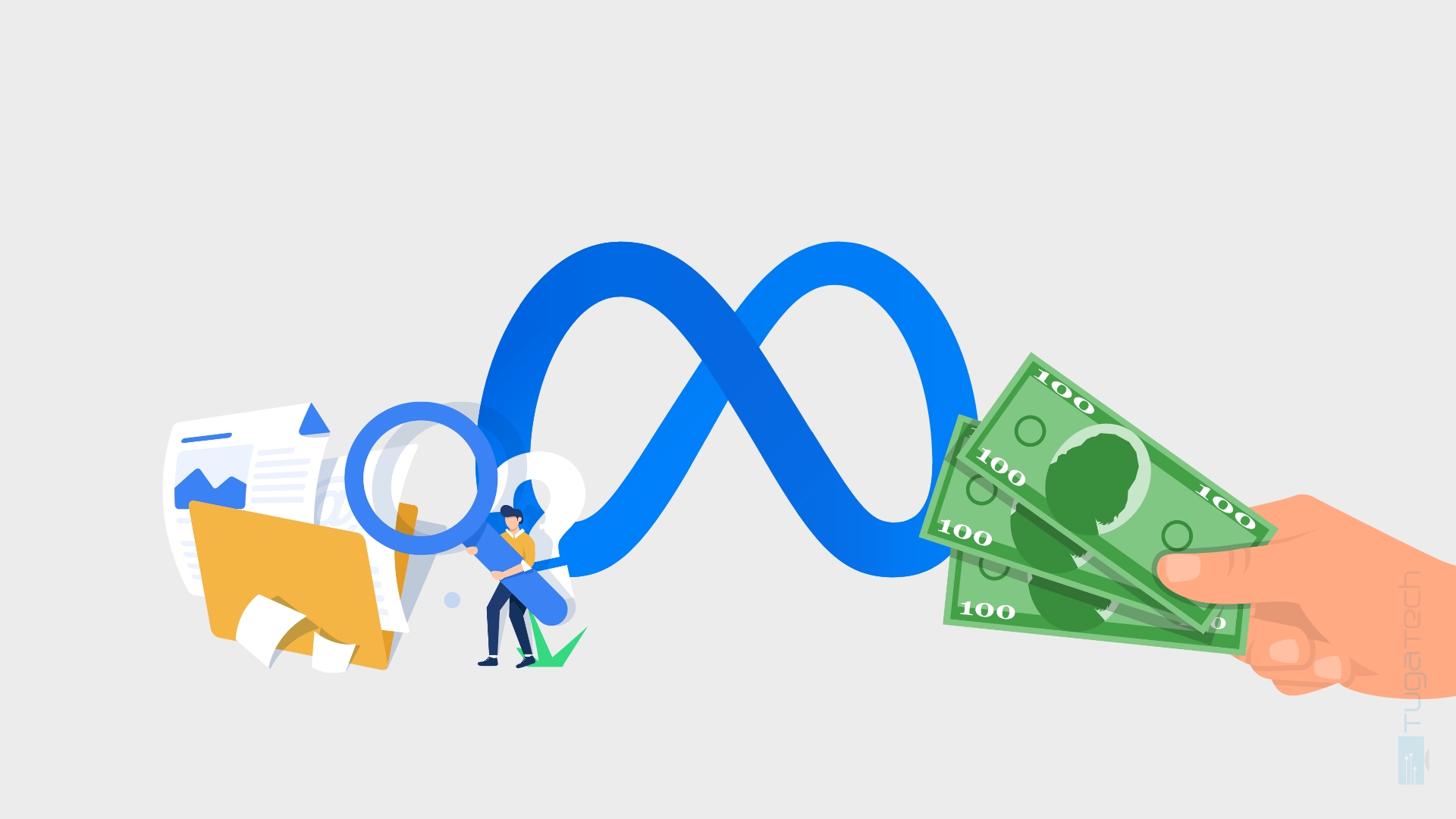 Meta com pagamento e recolha de dados