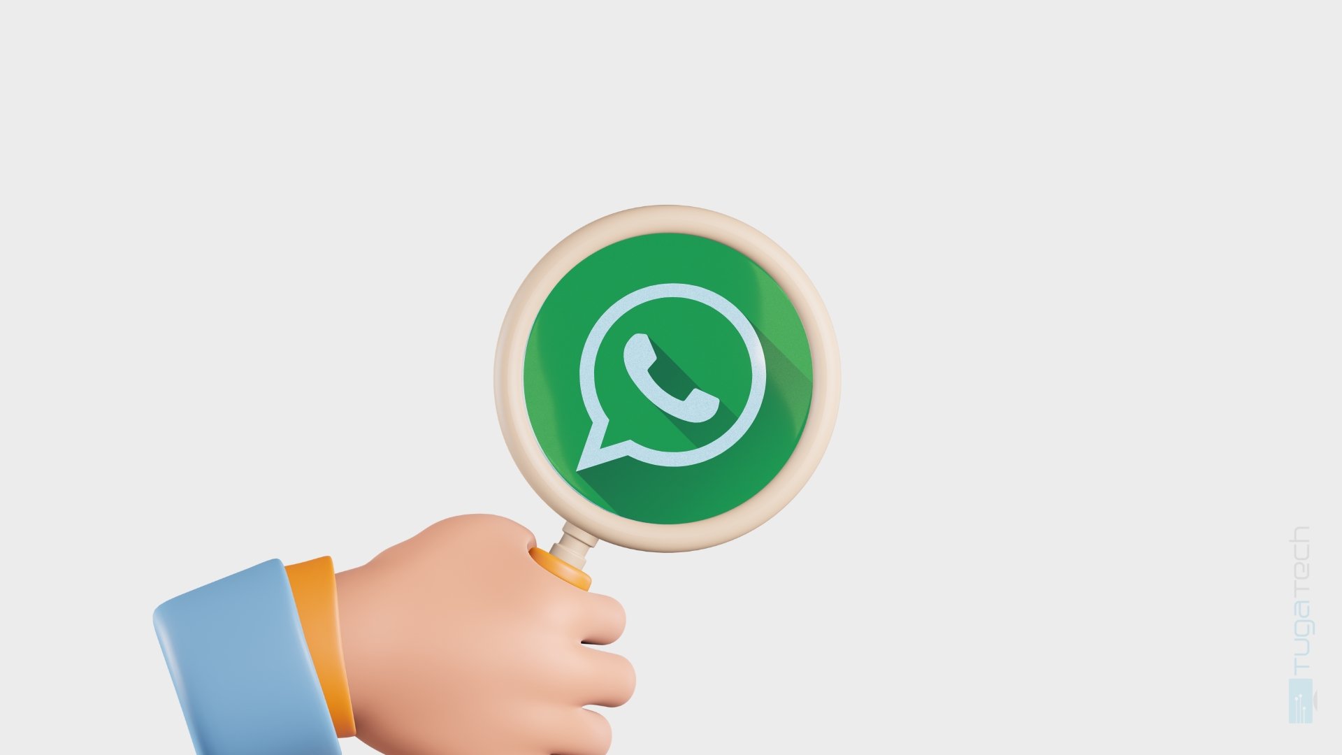 WhatsApp logo em pesquisa