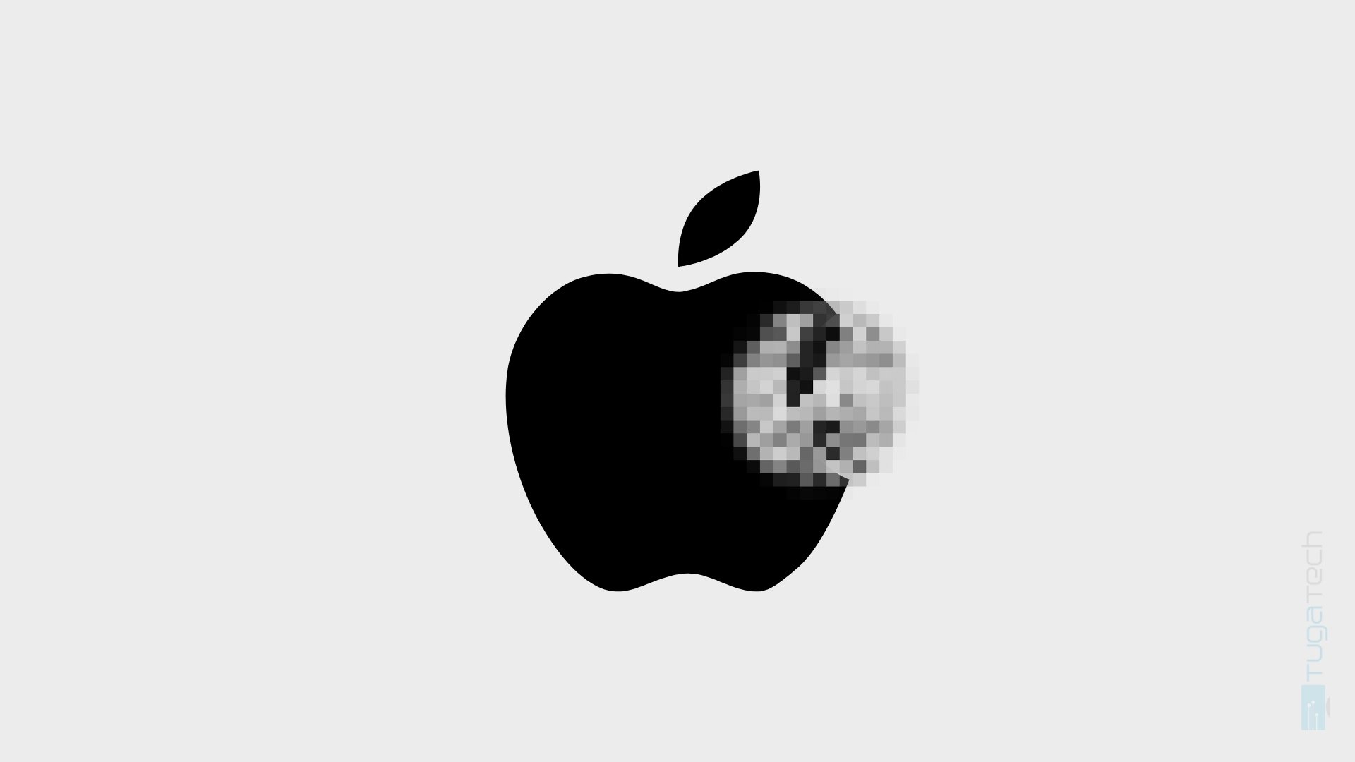 Apple logo censurado