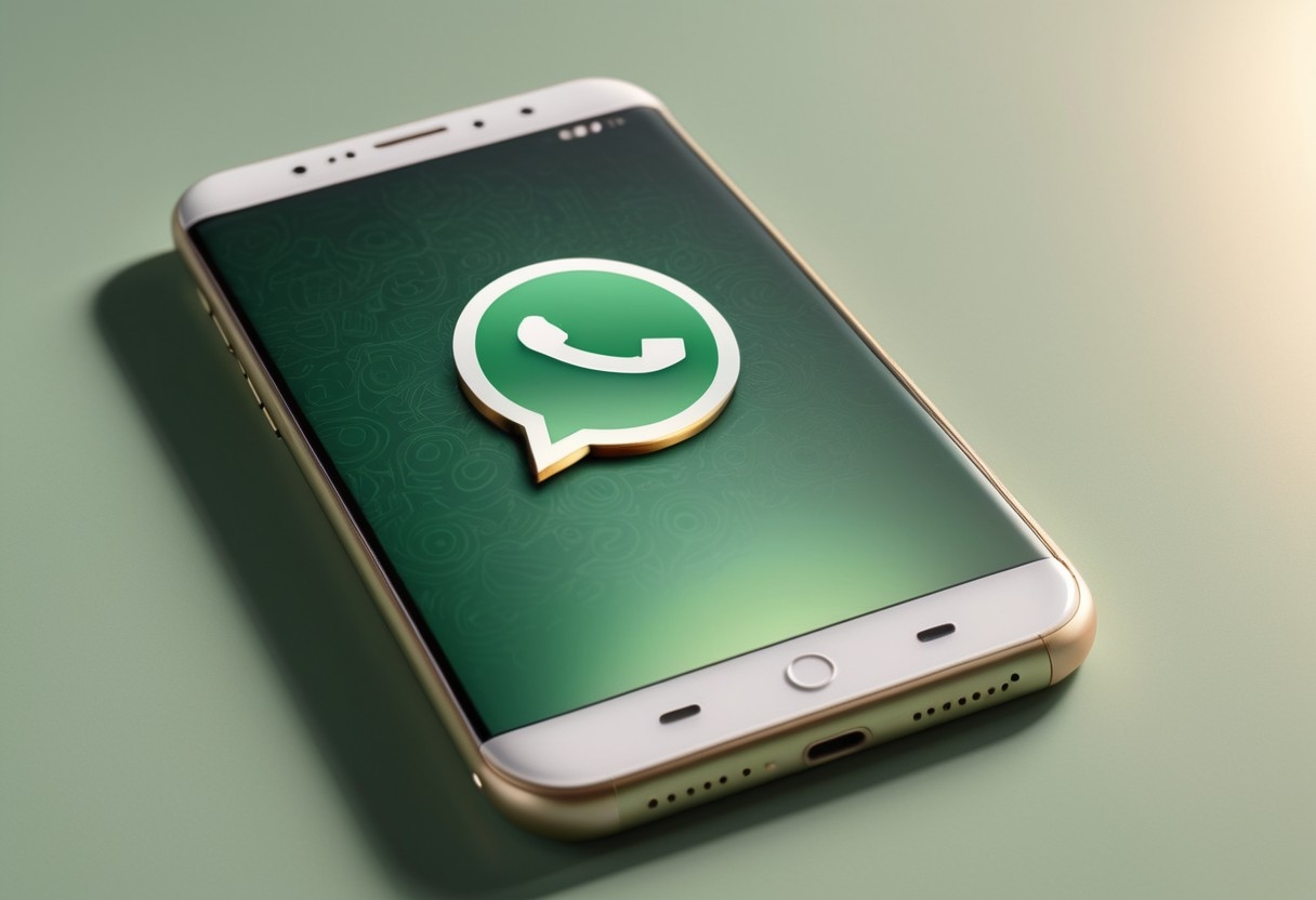 WhatsApp em smartphone