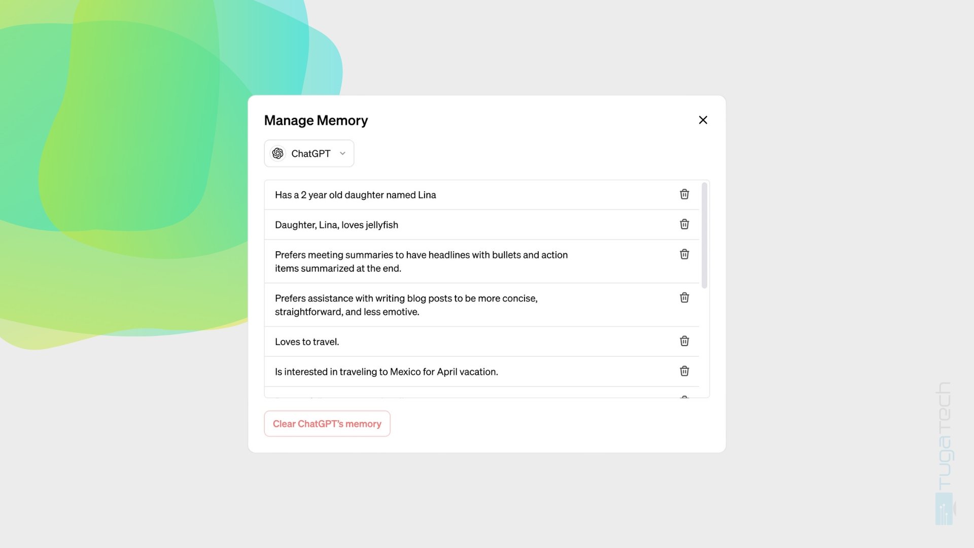 ChatGPT recebe nova função de “Memória” para utilizadores Plus
