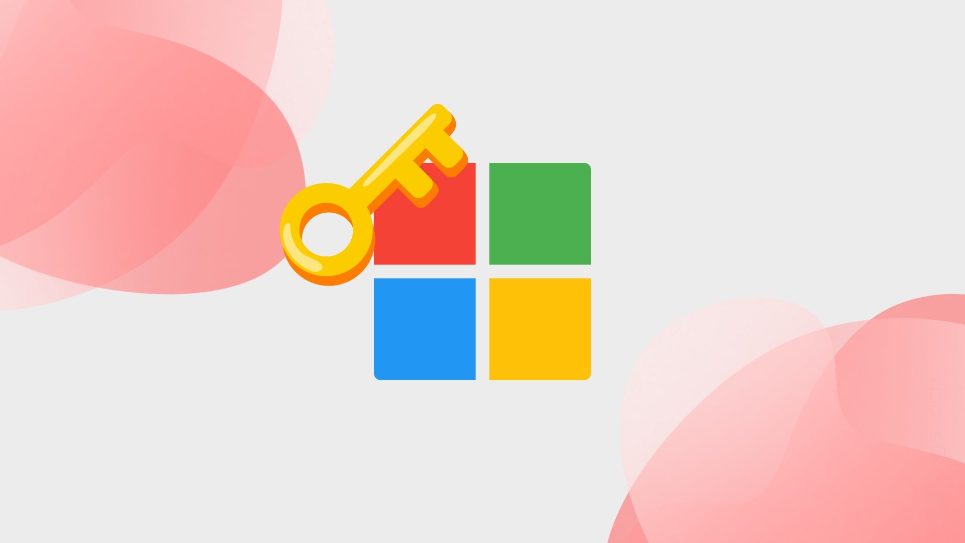 Microsoft com chave