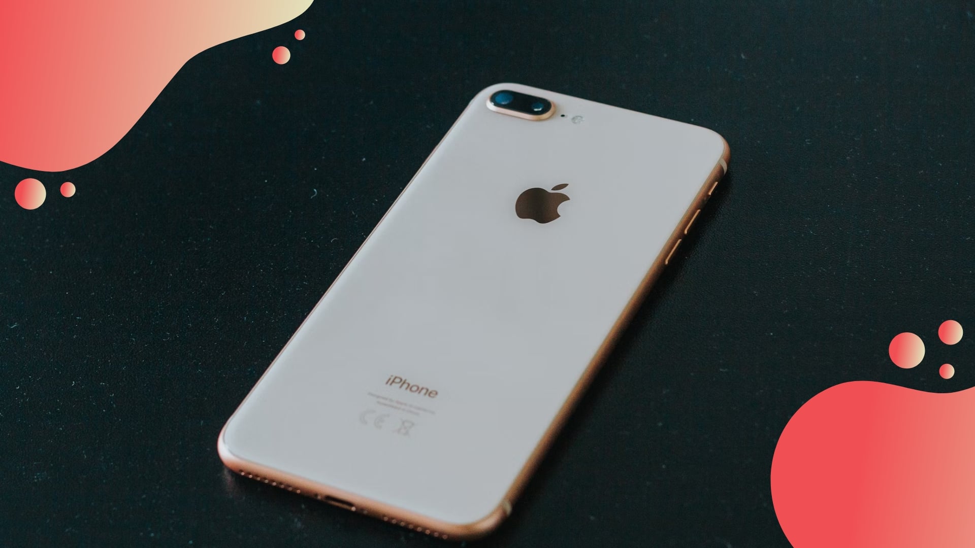 iphone 8 em mesa