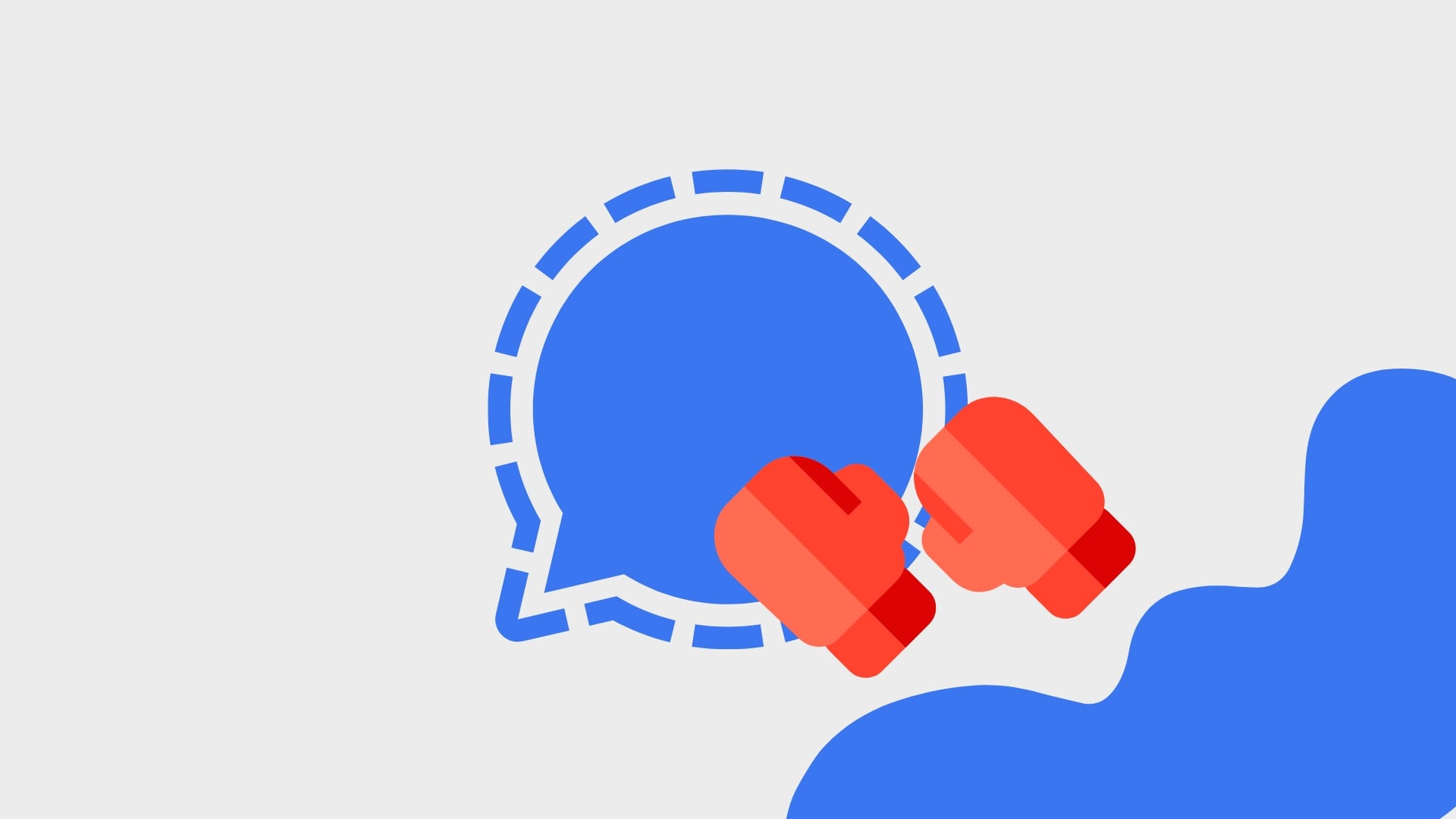 Signal logo em guerra
