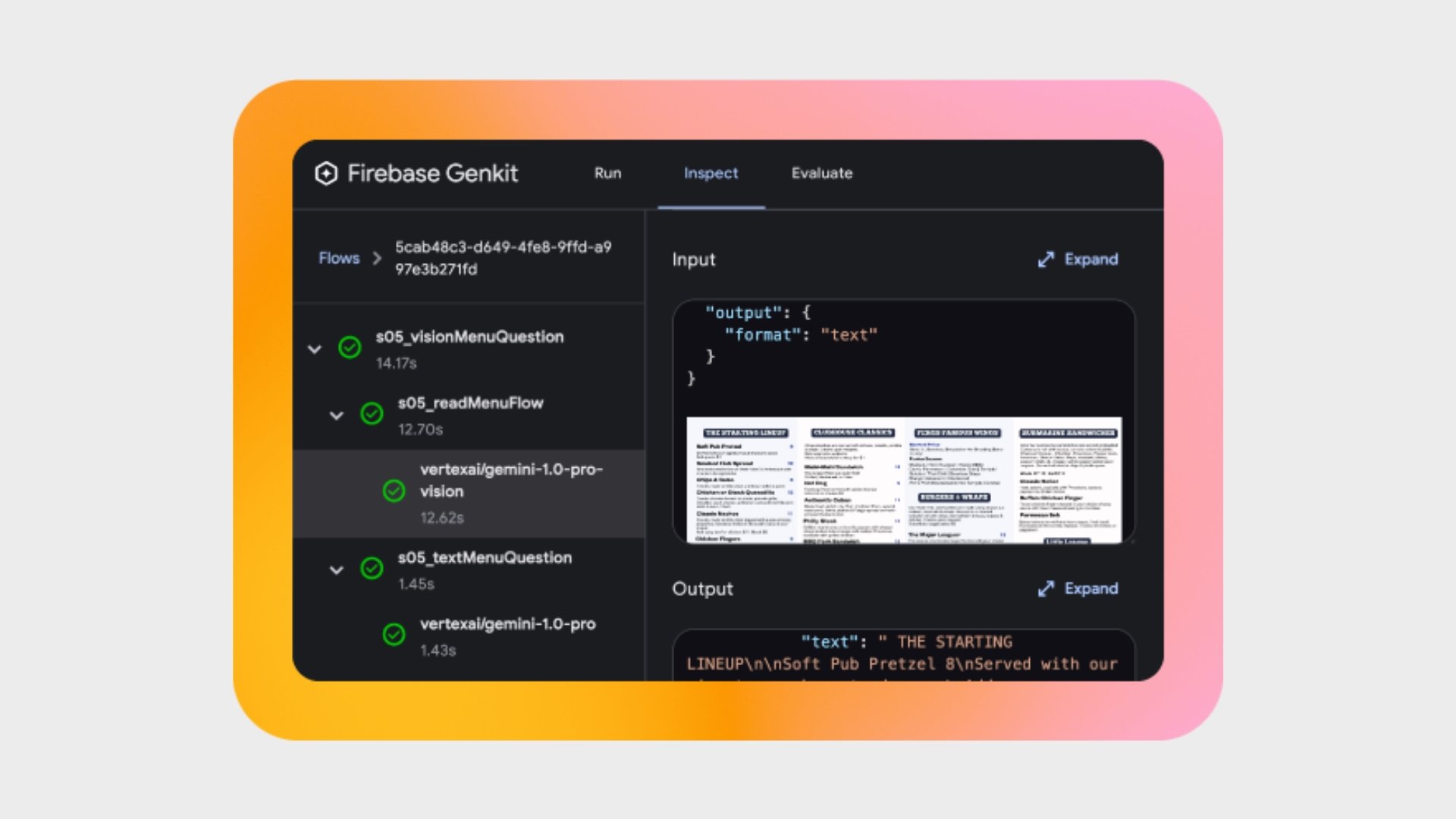 Firebase Genkit logo da nova framework