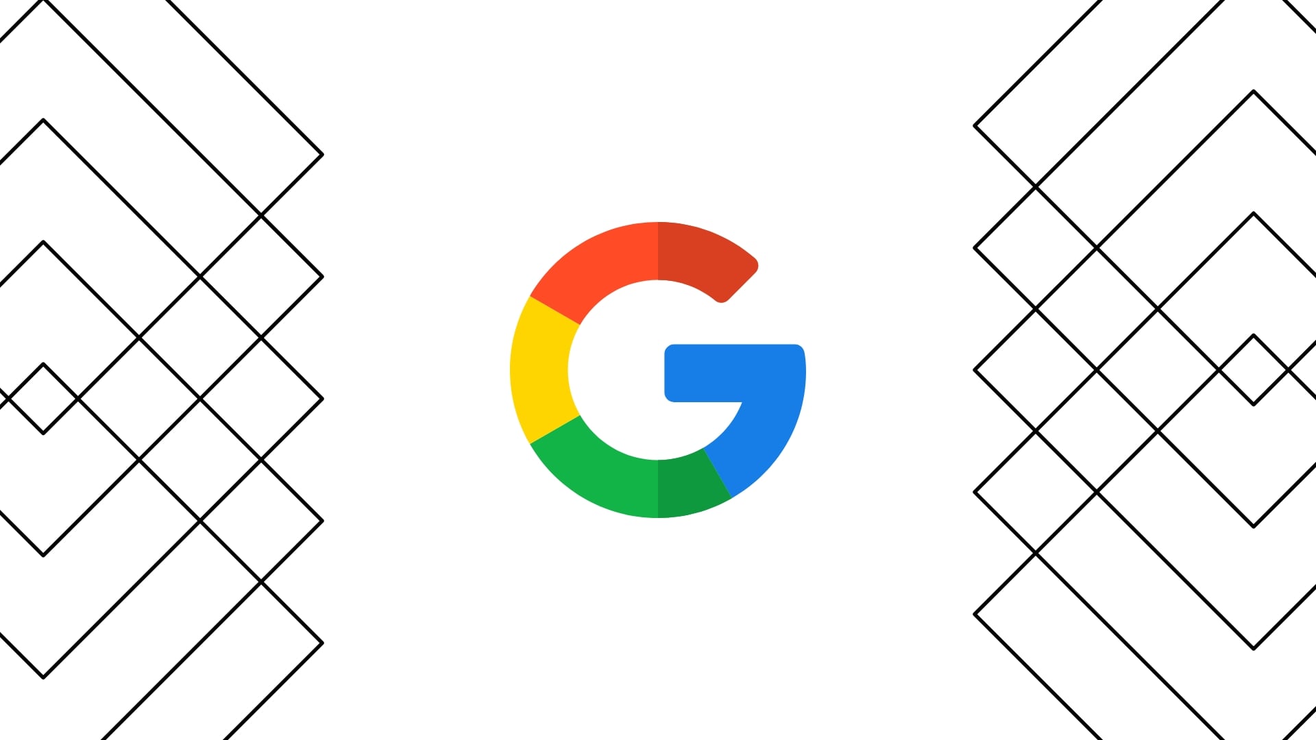 logo da google no centro da imagem colorido
