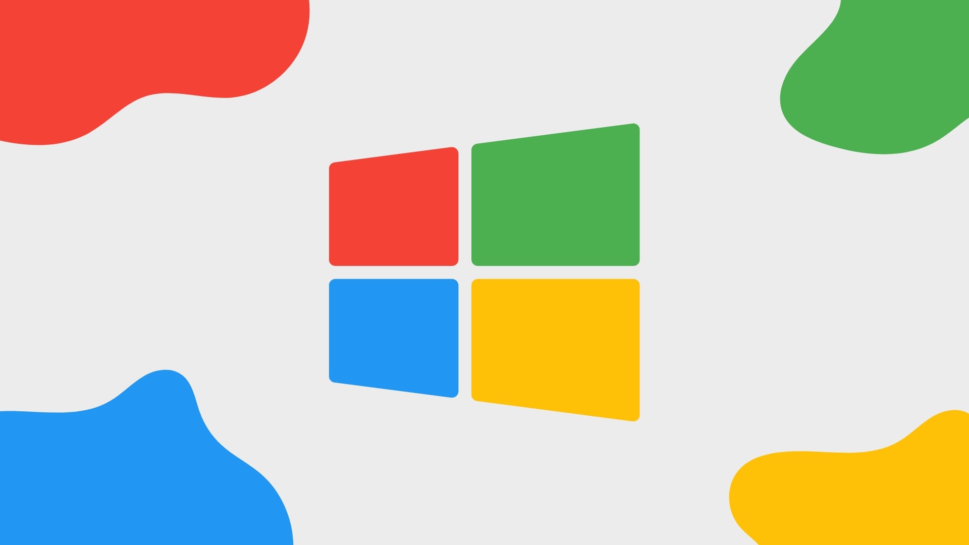 logo do windows com várias cores