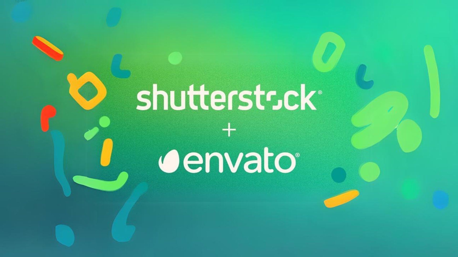 logos da Shutterstock e Envato