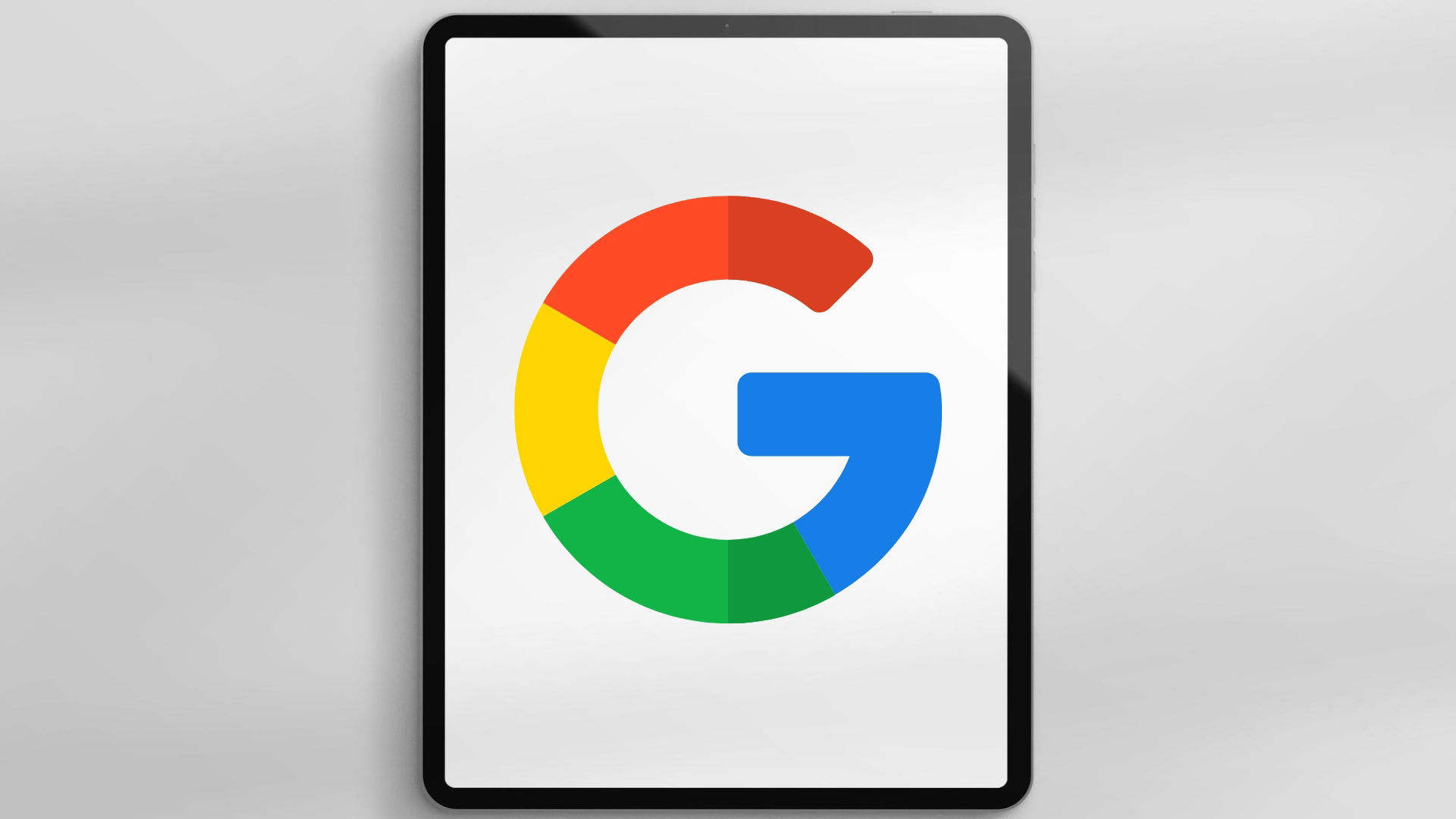 Google dentro de um tablet
