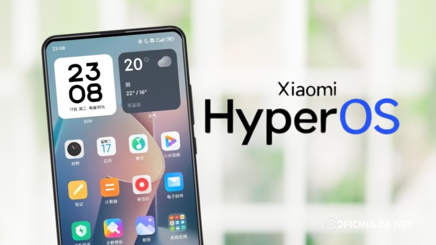 Xiaomi HyperOS sistema e logo