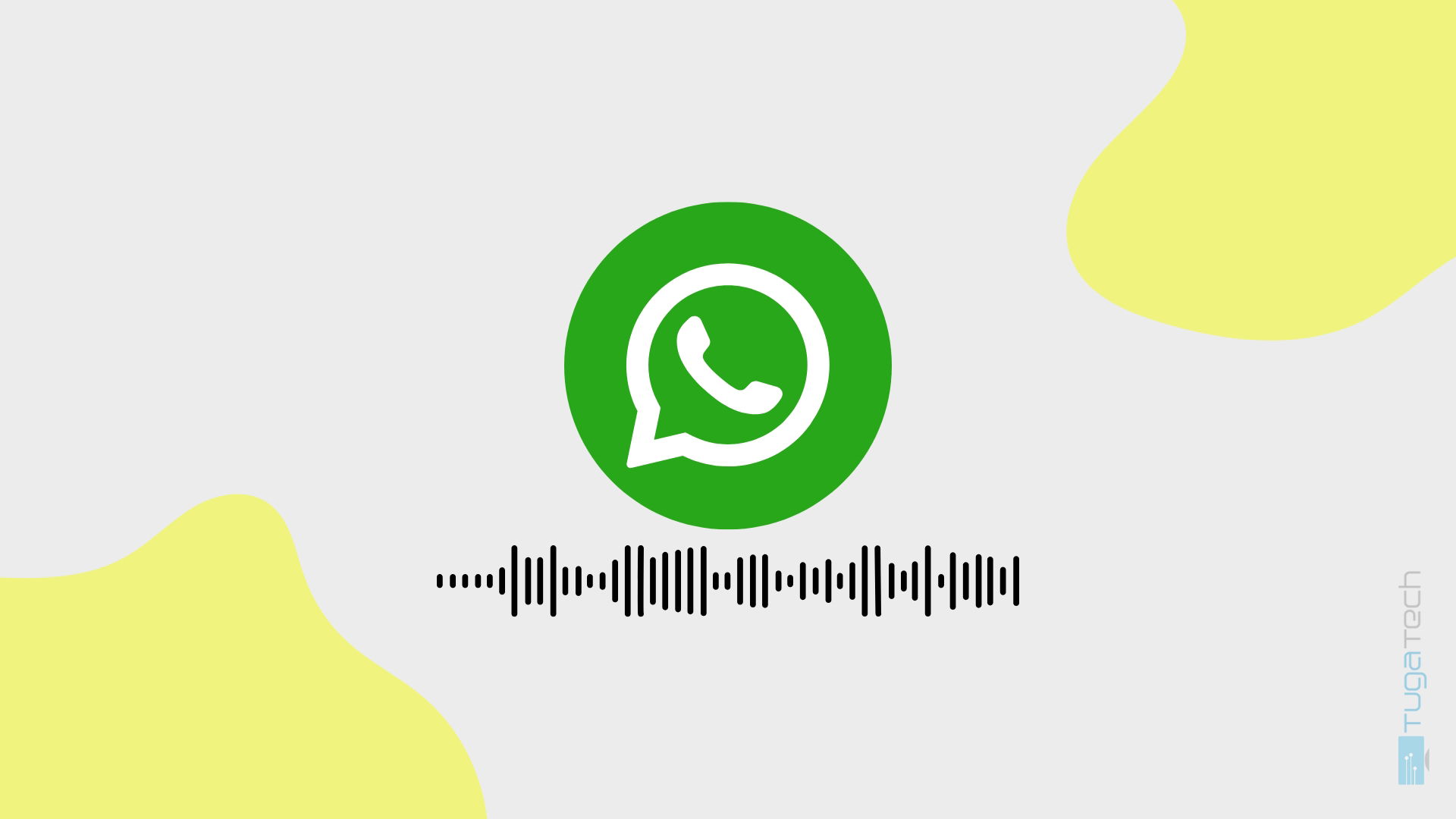 WhatsApp com mensagem de voz
