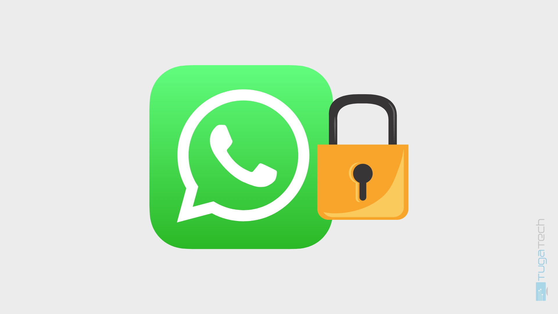WhatsApp com cadeado