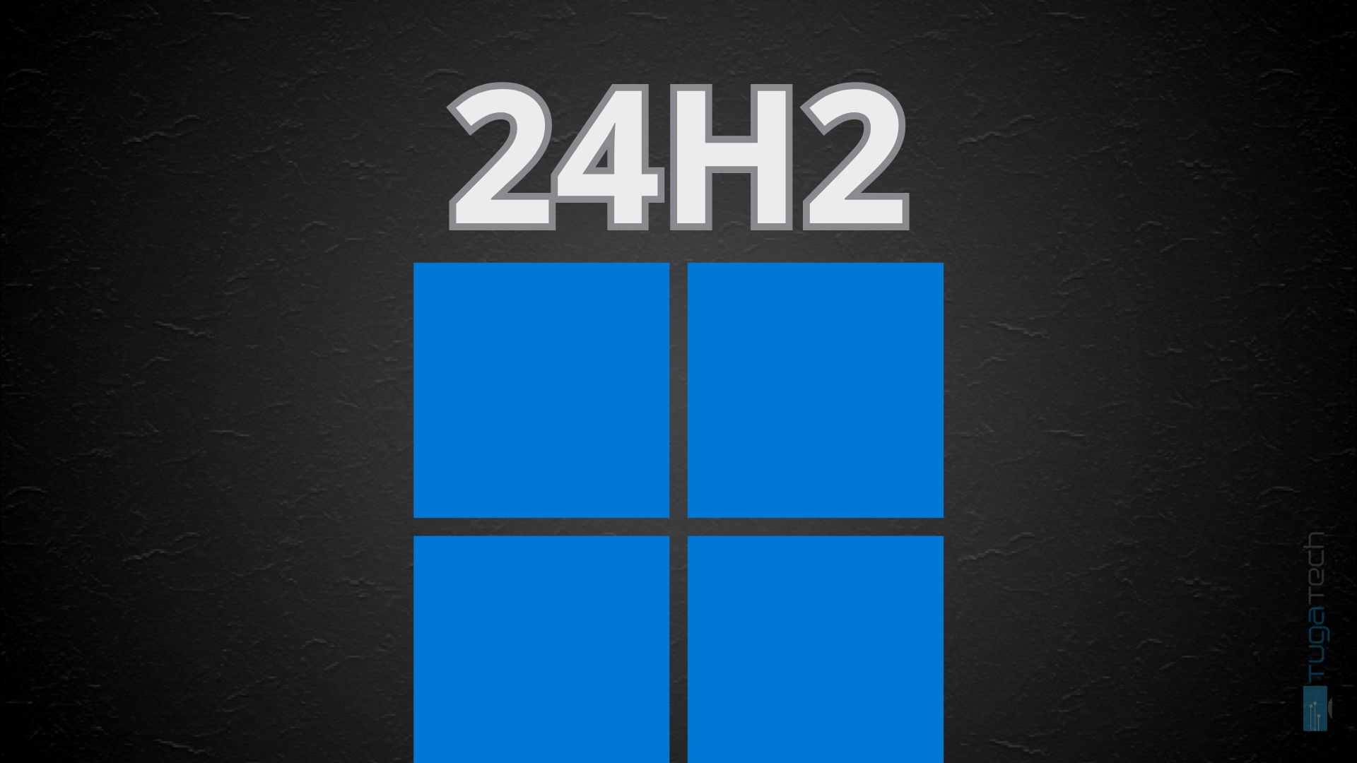 logo do Windows 11 com 24H2