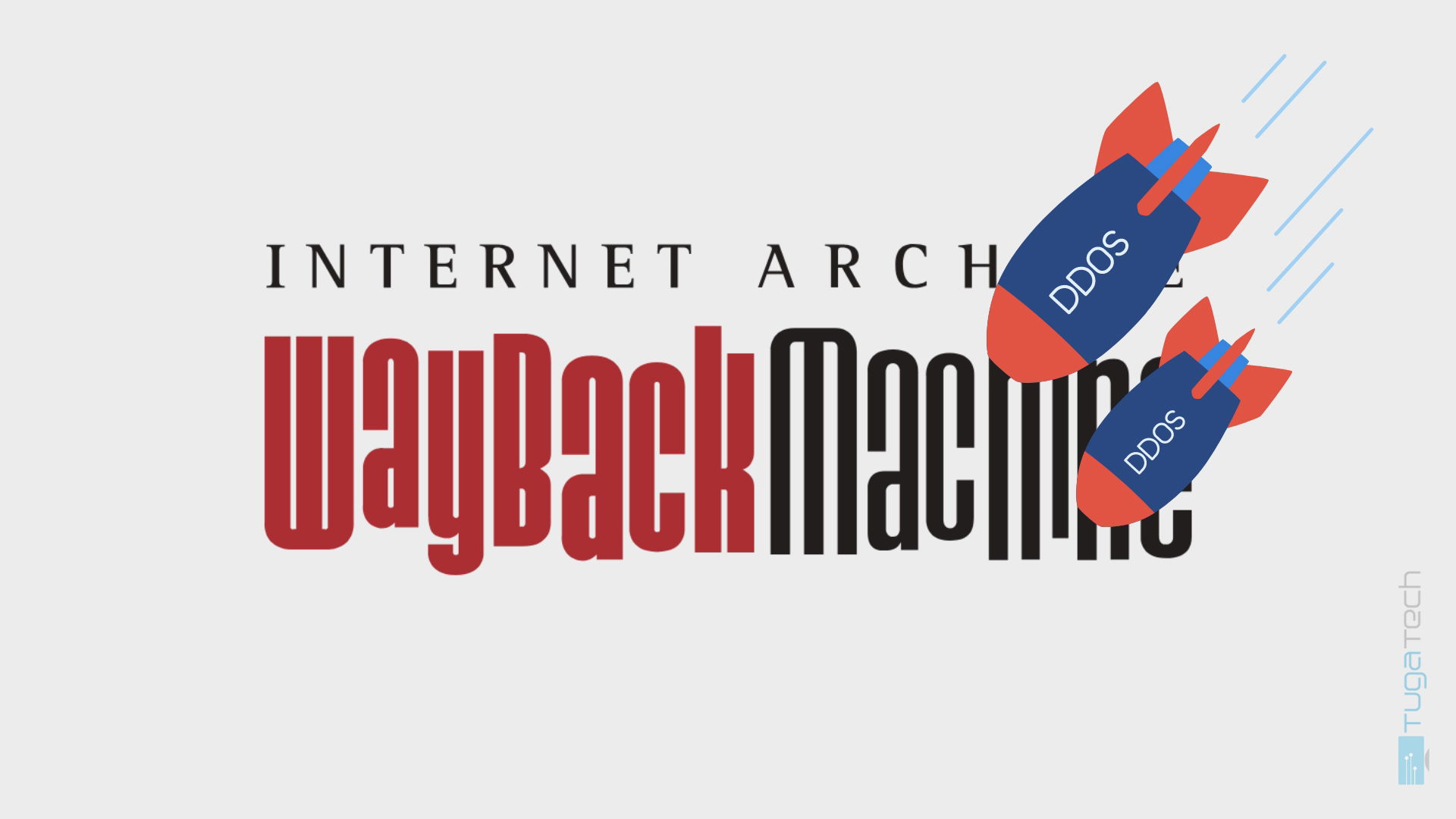 Internet Archive logo a ser atacado por DDoS