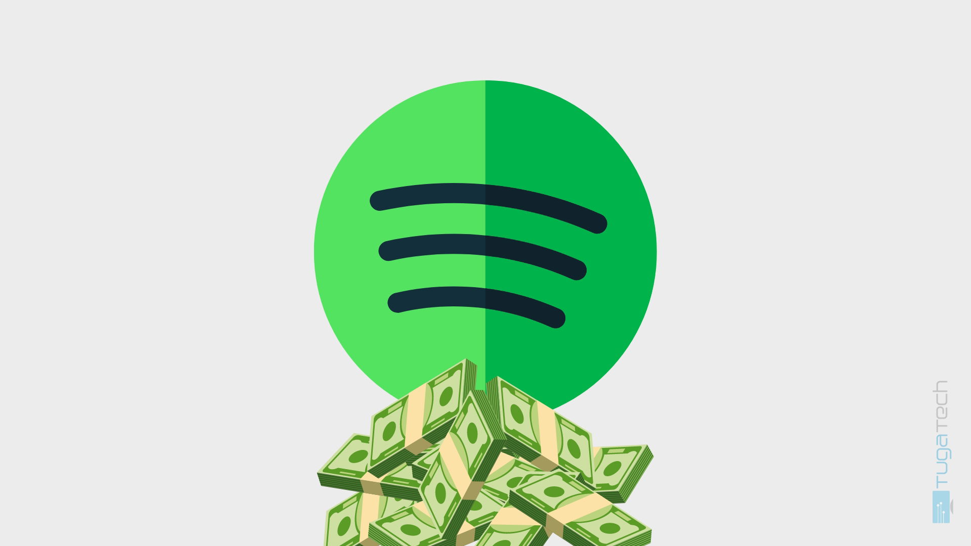 Spotify com dinheiro