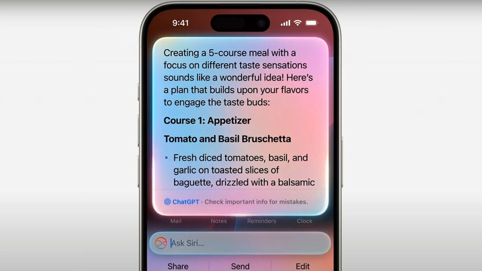 Apple com ChatGPT