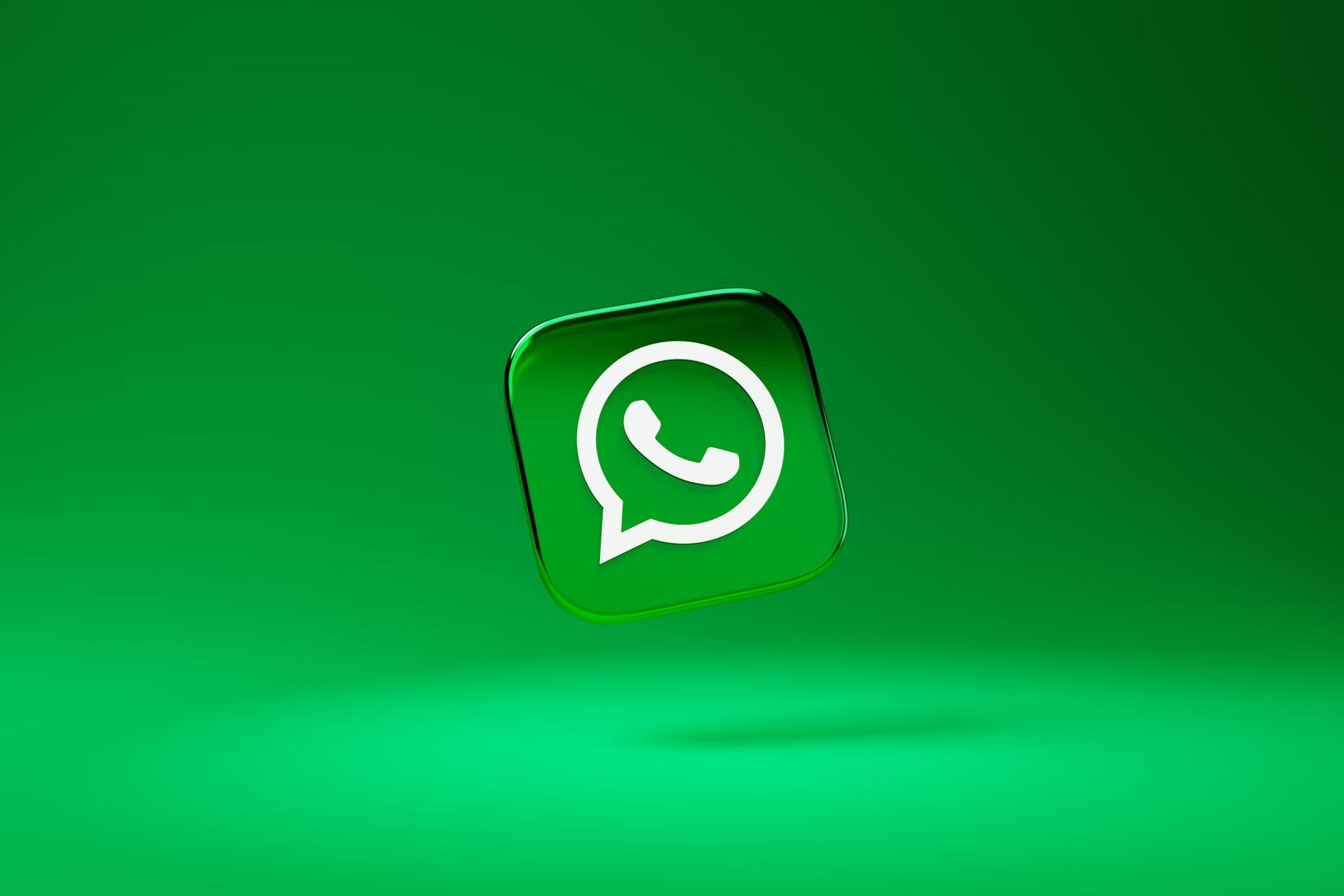 logo do WhatsApp em 3D