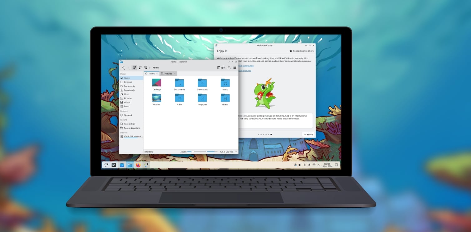 KDE Plasma 6.1