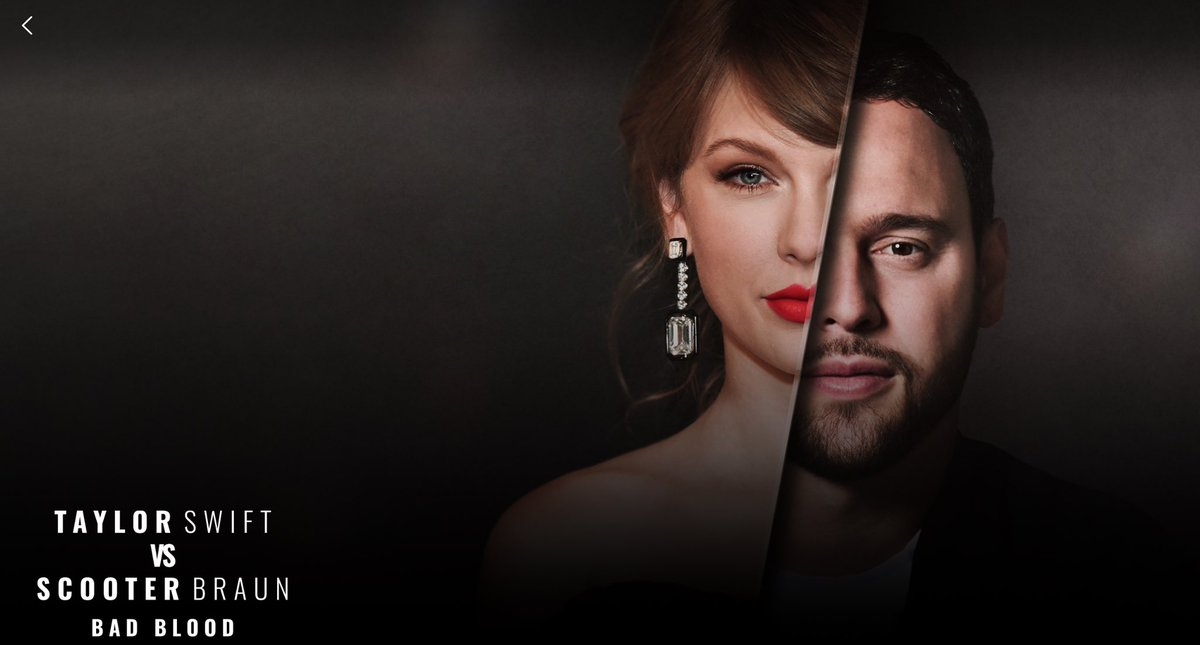 Mini-série de Taylor Swift e Scooter Braun chega à Max