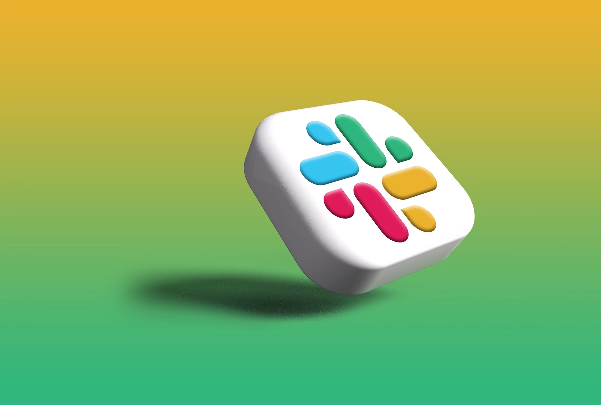 logo do slack em 3d