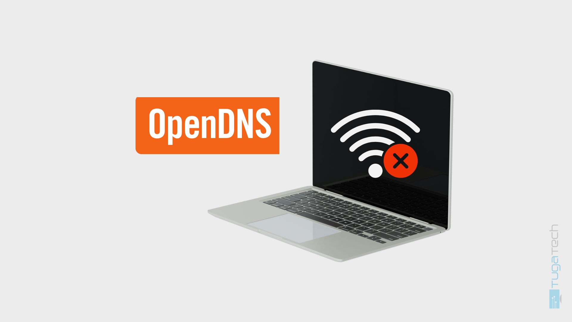 Portatil sem internet com opendns