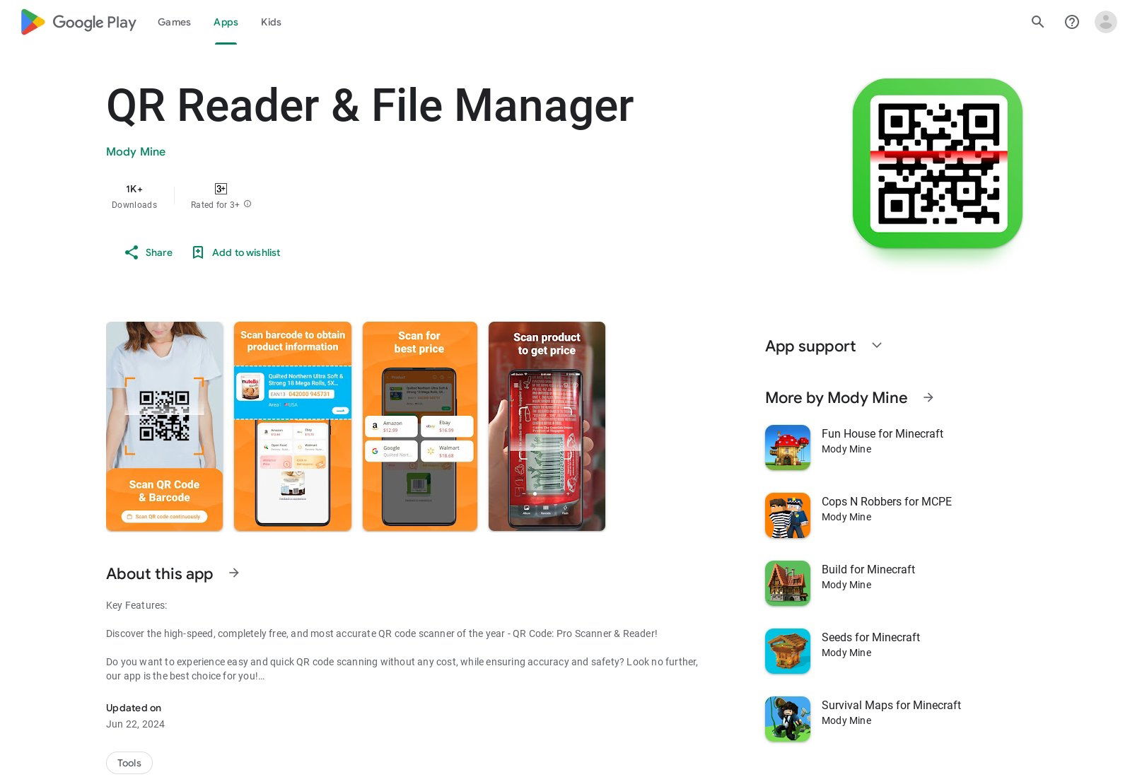 malware na play store mascarado de app de leitura de codigos qr