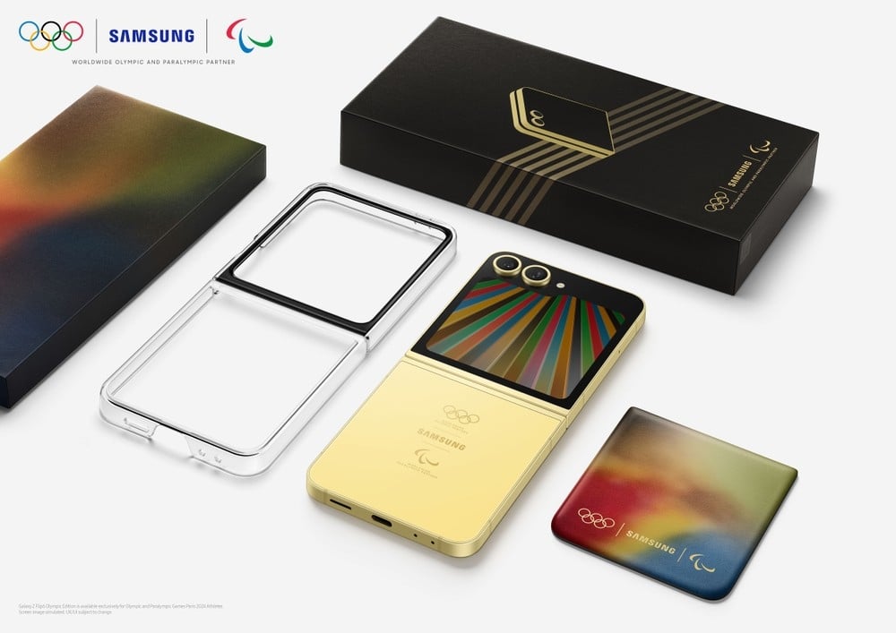 Galaxy Z Flip 6 Edição Olímpica