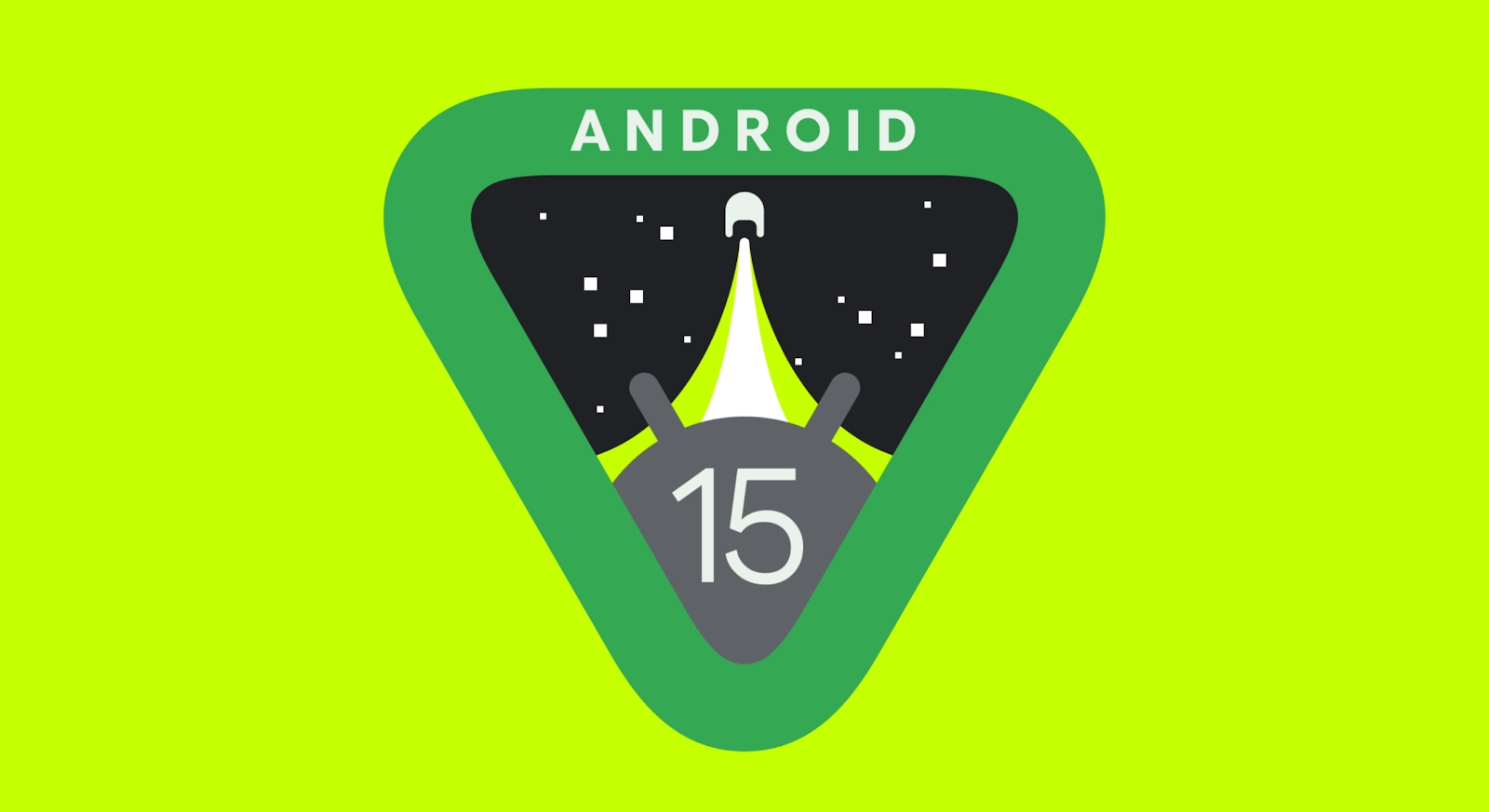 Android 15 logo