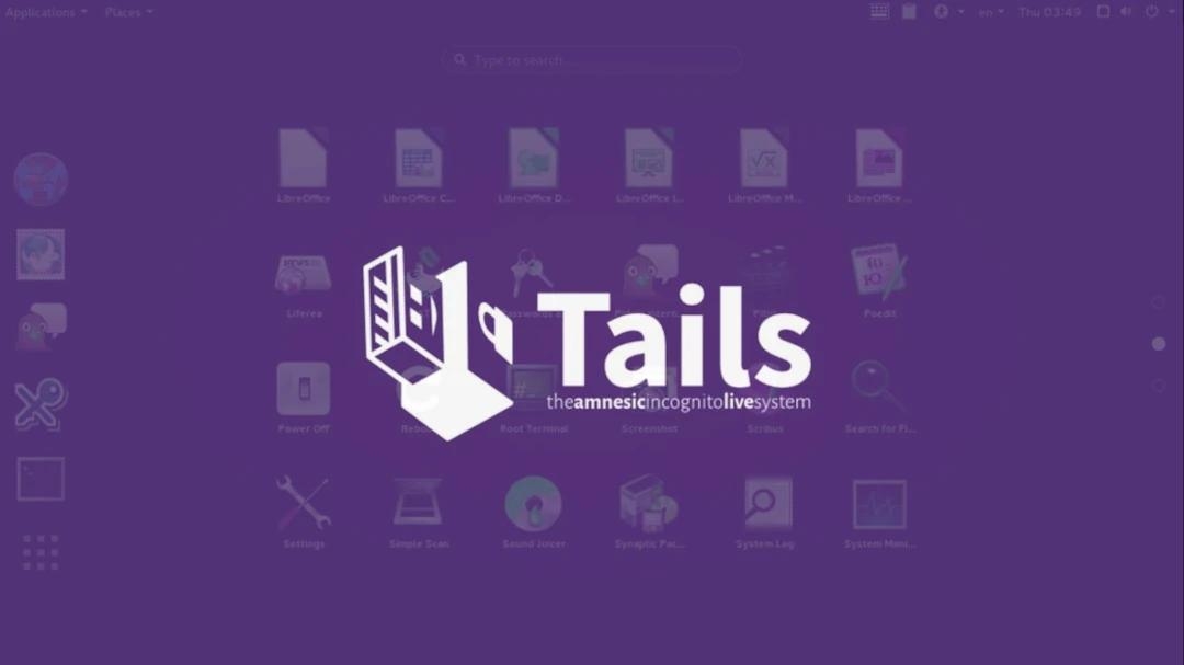 Tails sistema linux