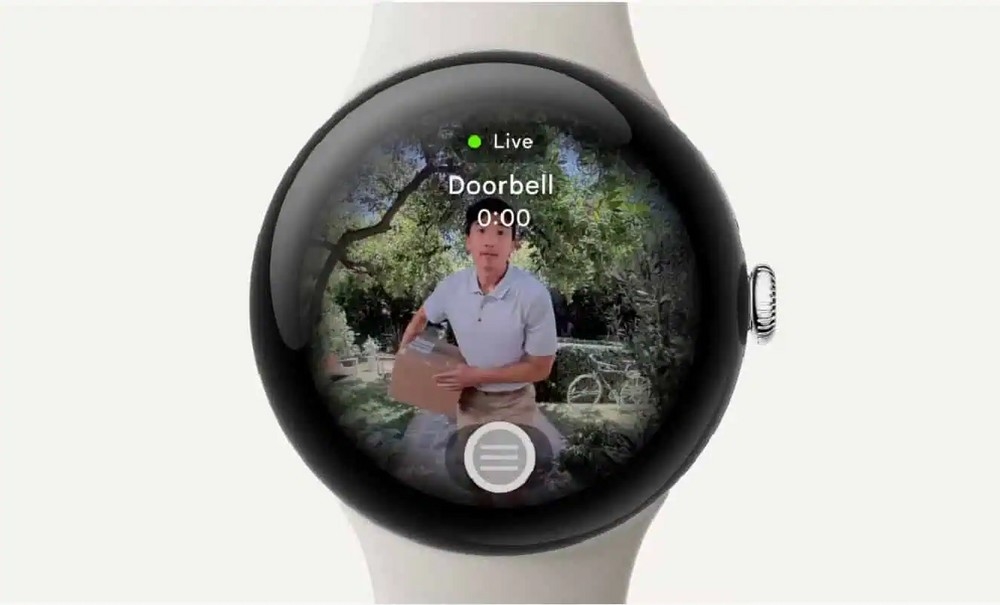 live streaming de câmaras nest no pixel watch 3