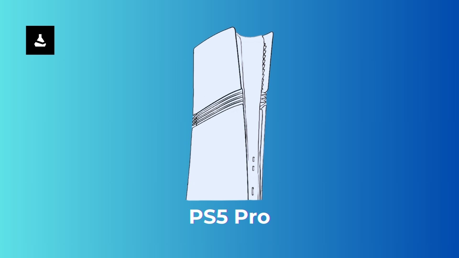 imagem do design da PS5 Pro