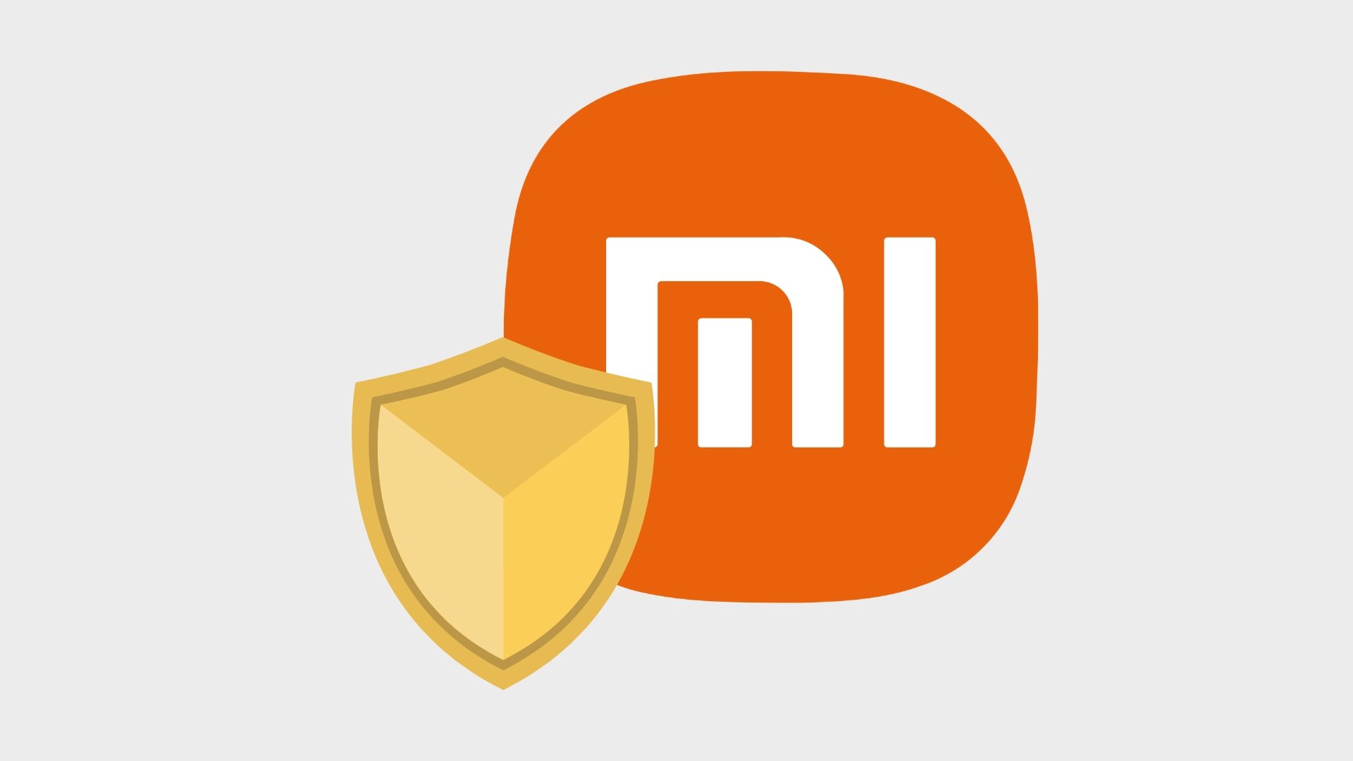 Xiaomi com escudo de proteção