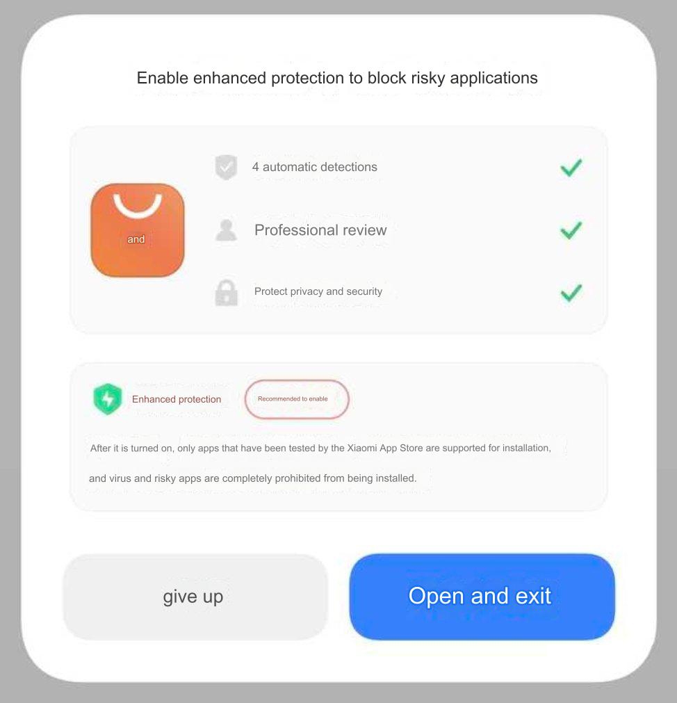 xiaomi Enhanced Protection