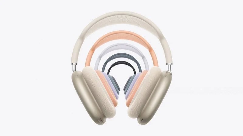Apple atualiza AirPods Max com novas cores e USB-C