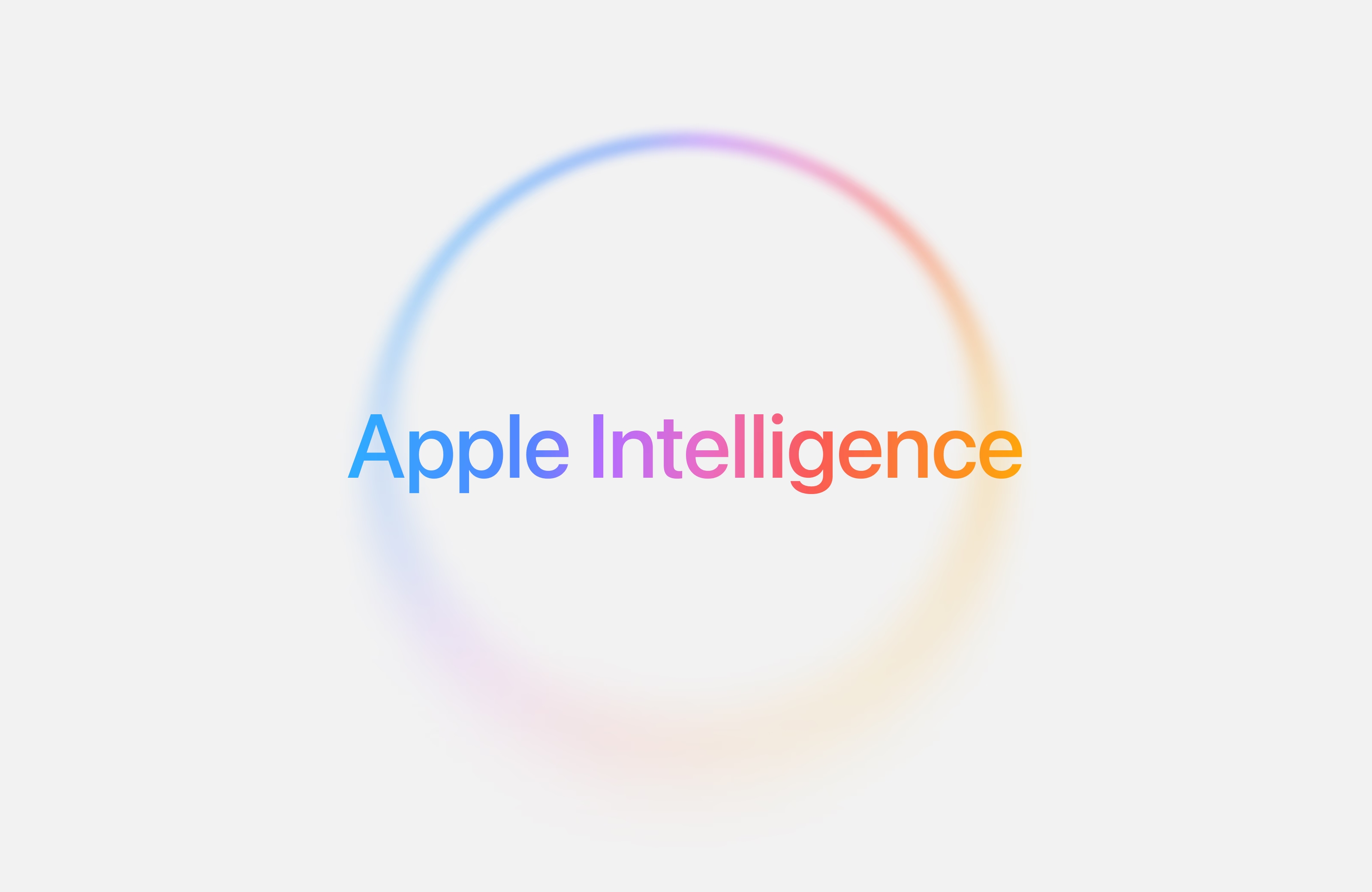 logo da Apple intelligence