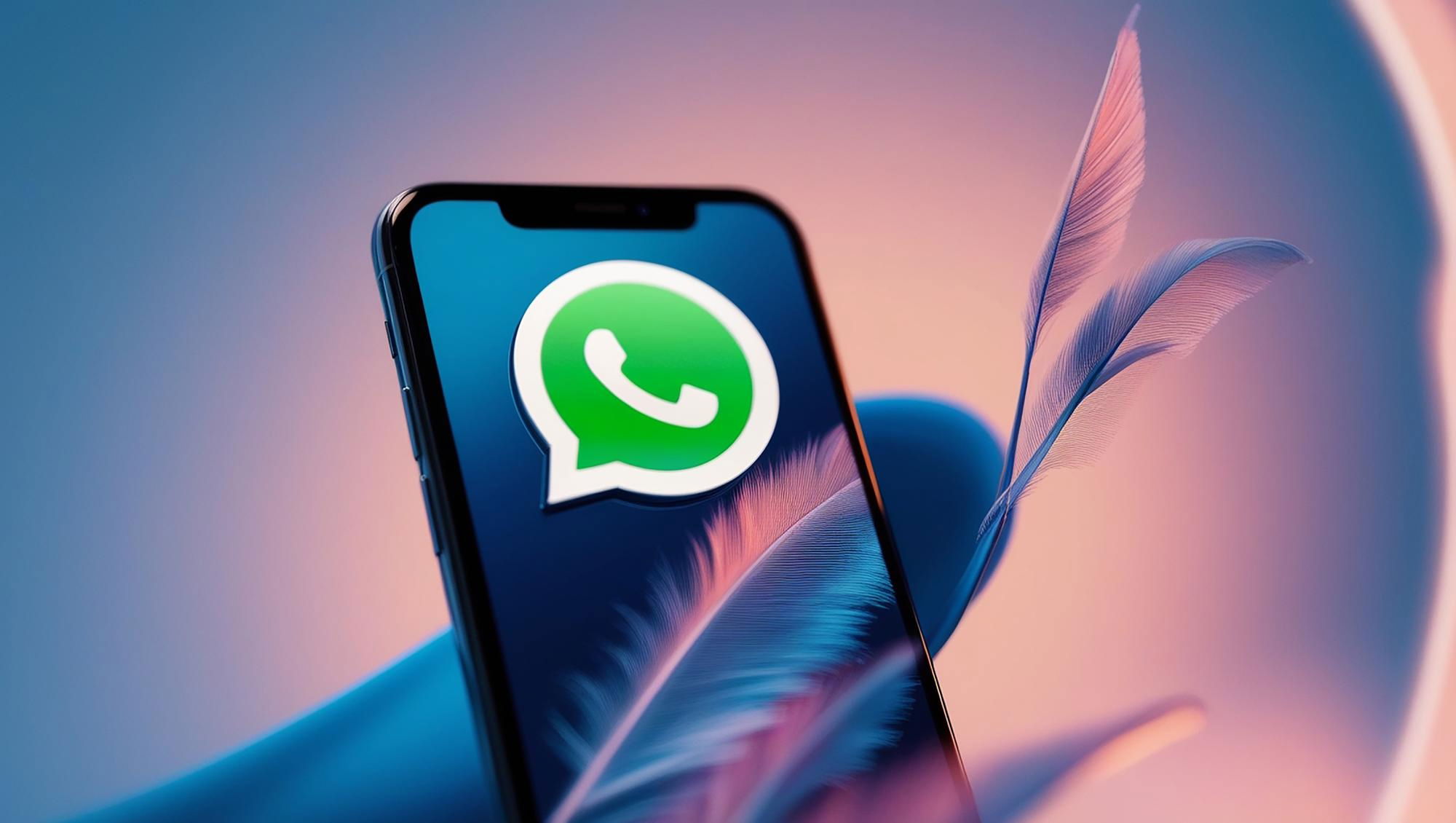 WhatsApp em smartphone