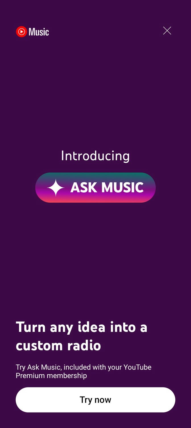 Ask music youtube music