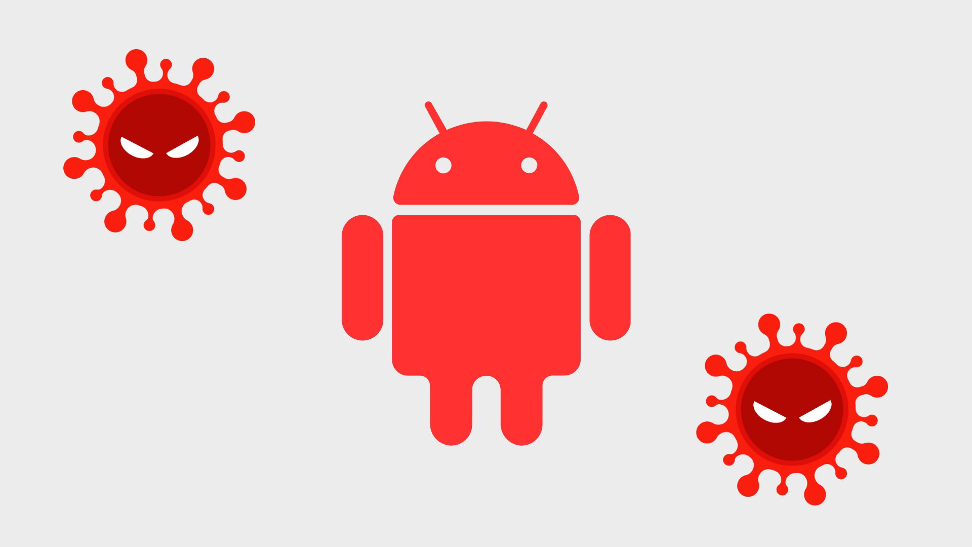 Malware em android vermelho