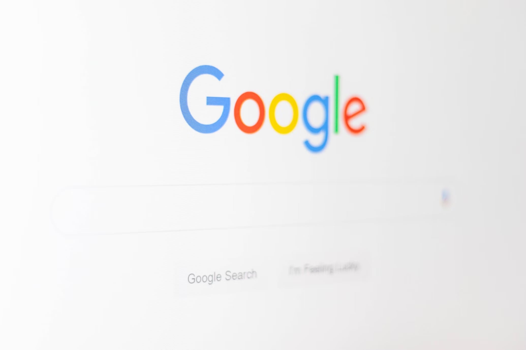 Google website de pesquisa