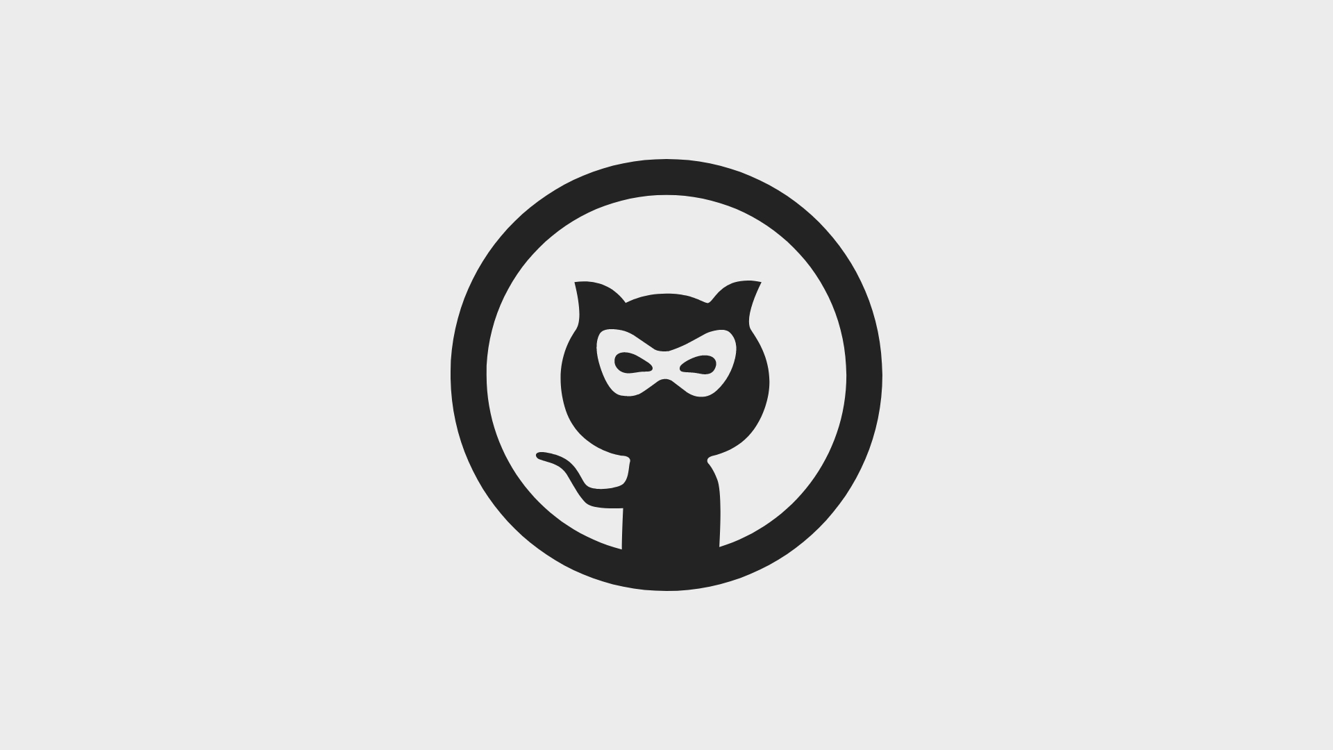 logo do GitHub com máscara