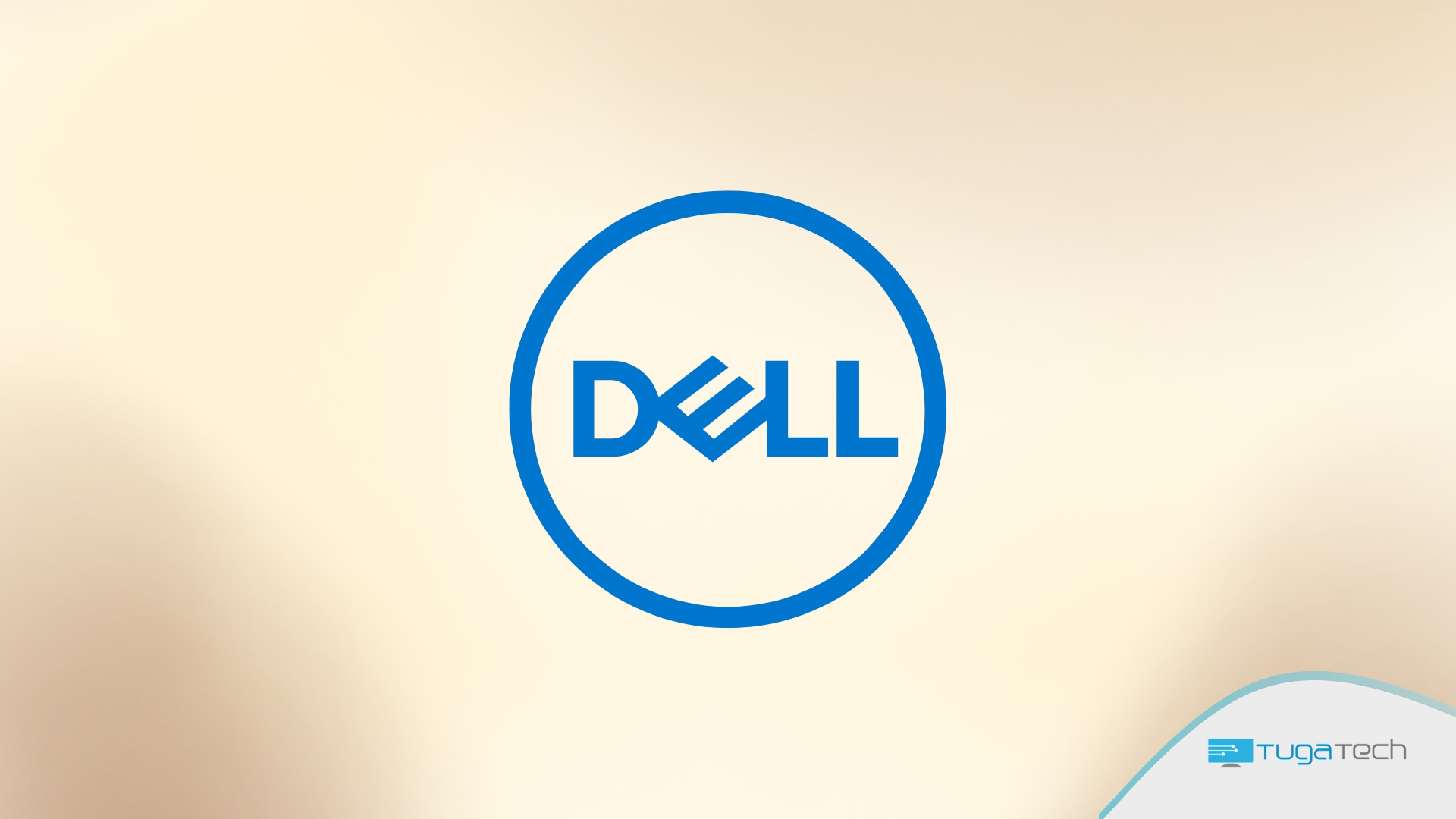 logo da dell em azul
