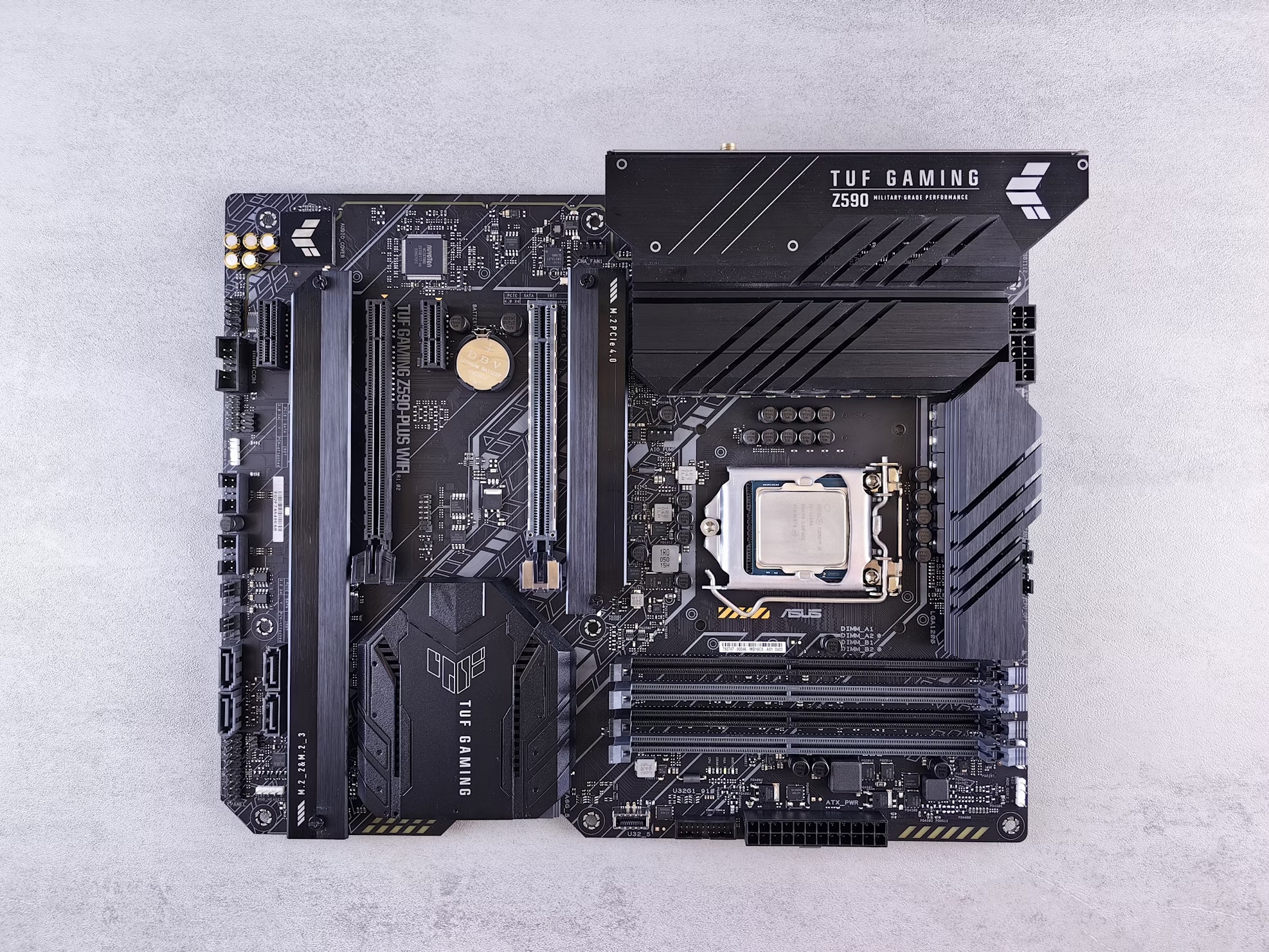 Intel motherboard com processador ativo