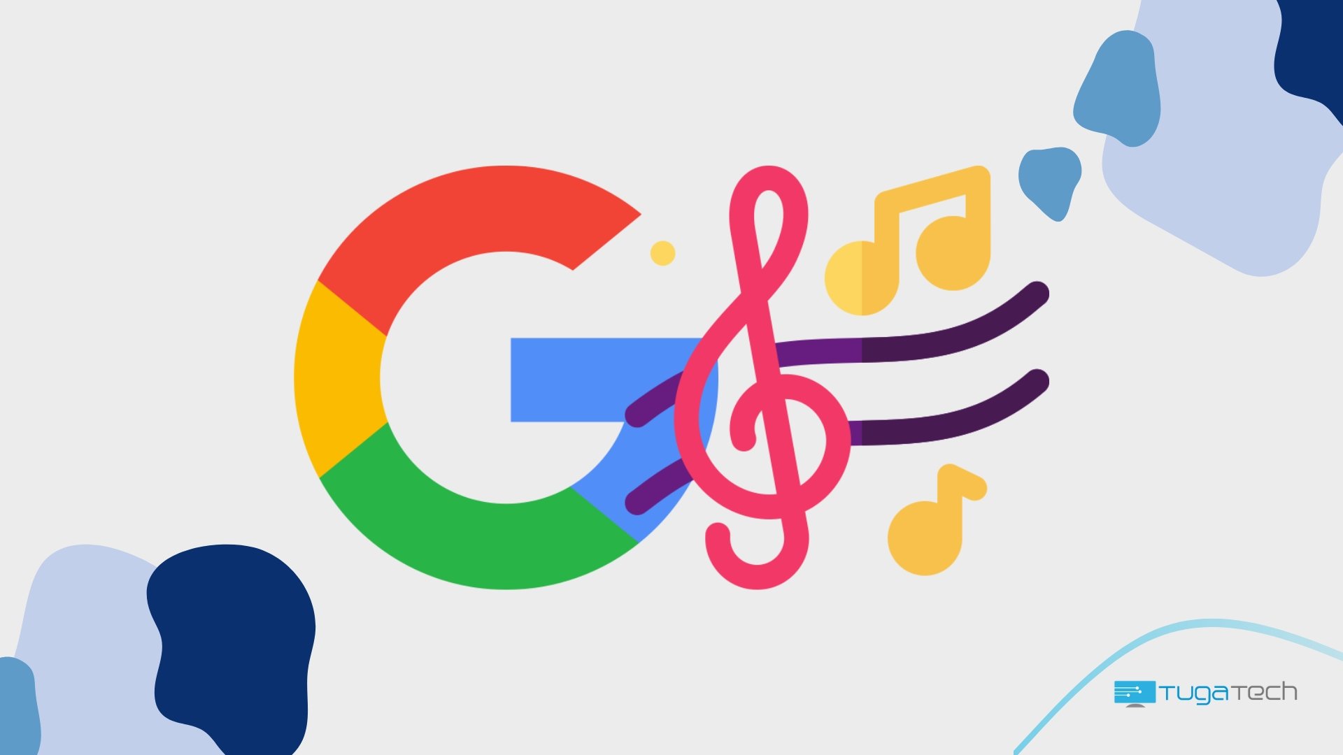 Google com imagem de música