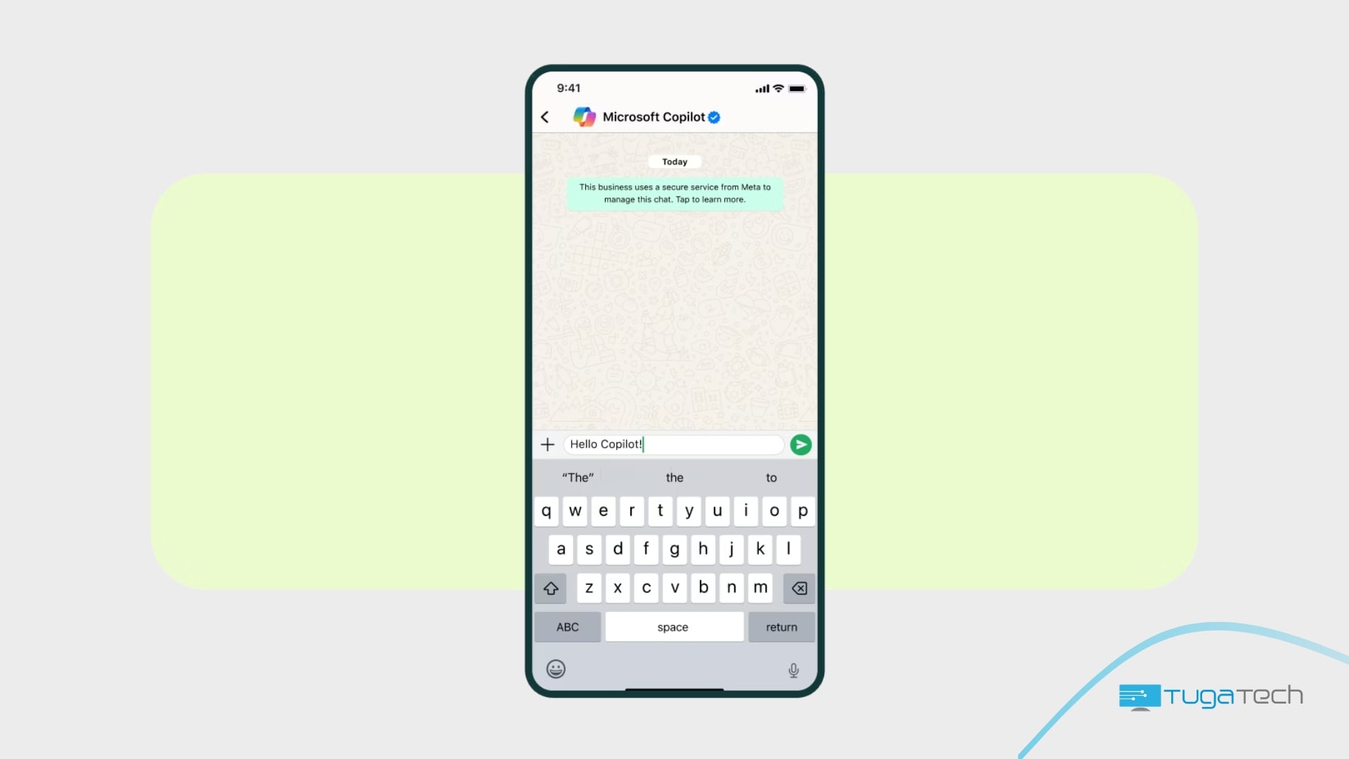 Microsoft Copilot no WhatsApp