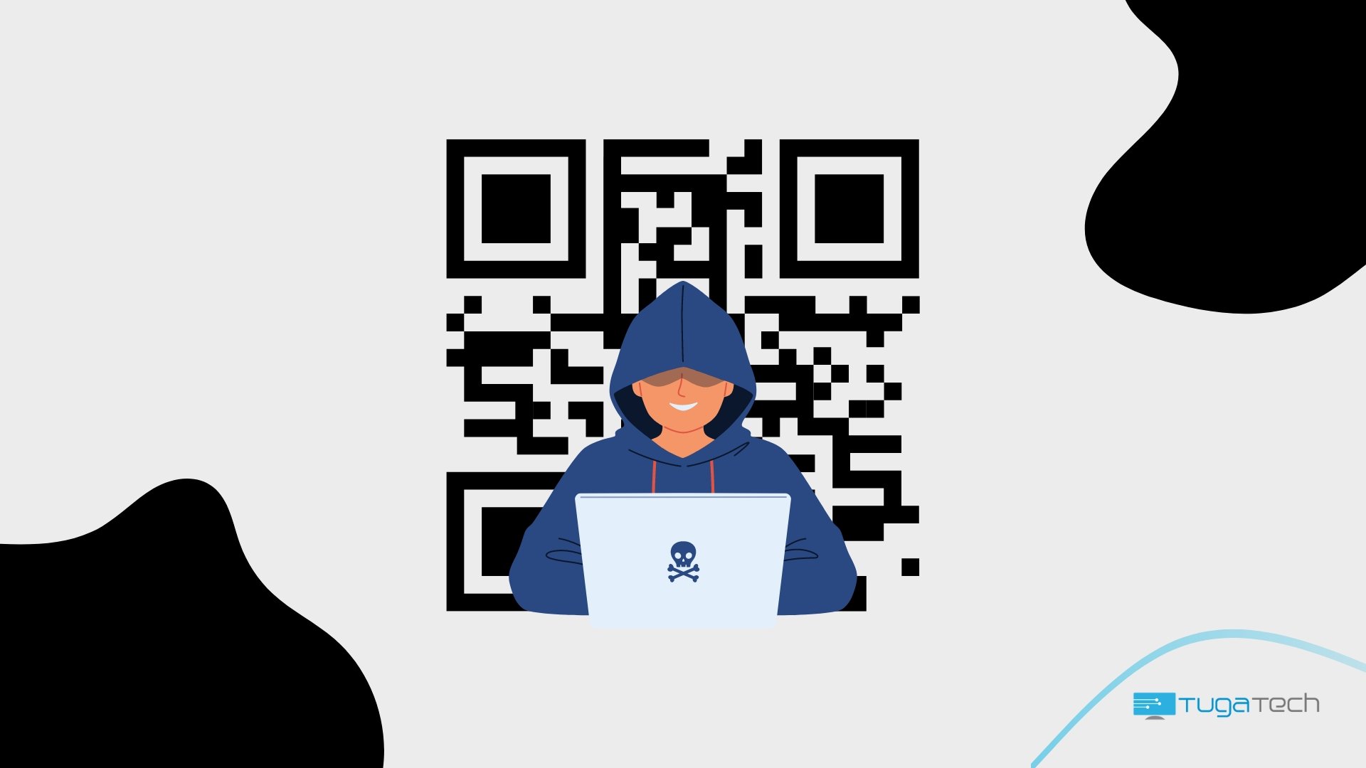 Código QR com hacker