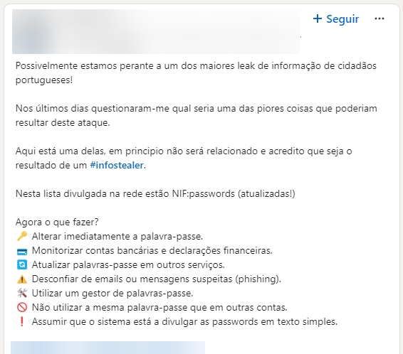 mensagem no linkedin